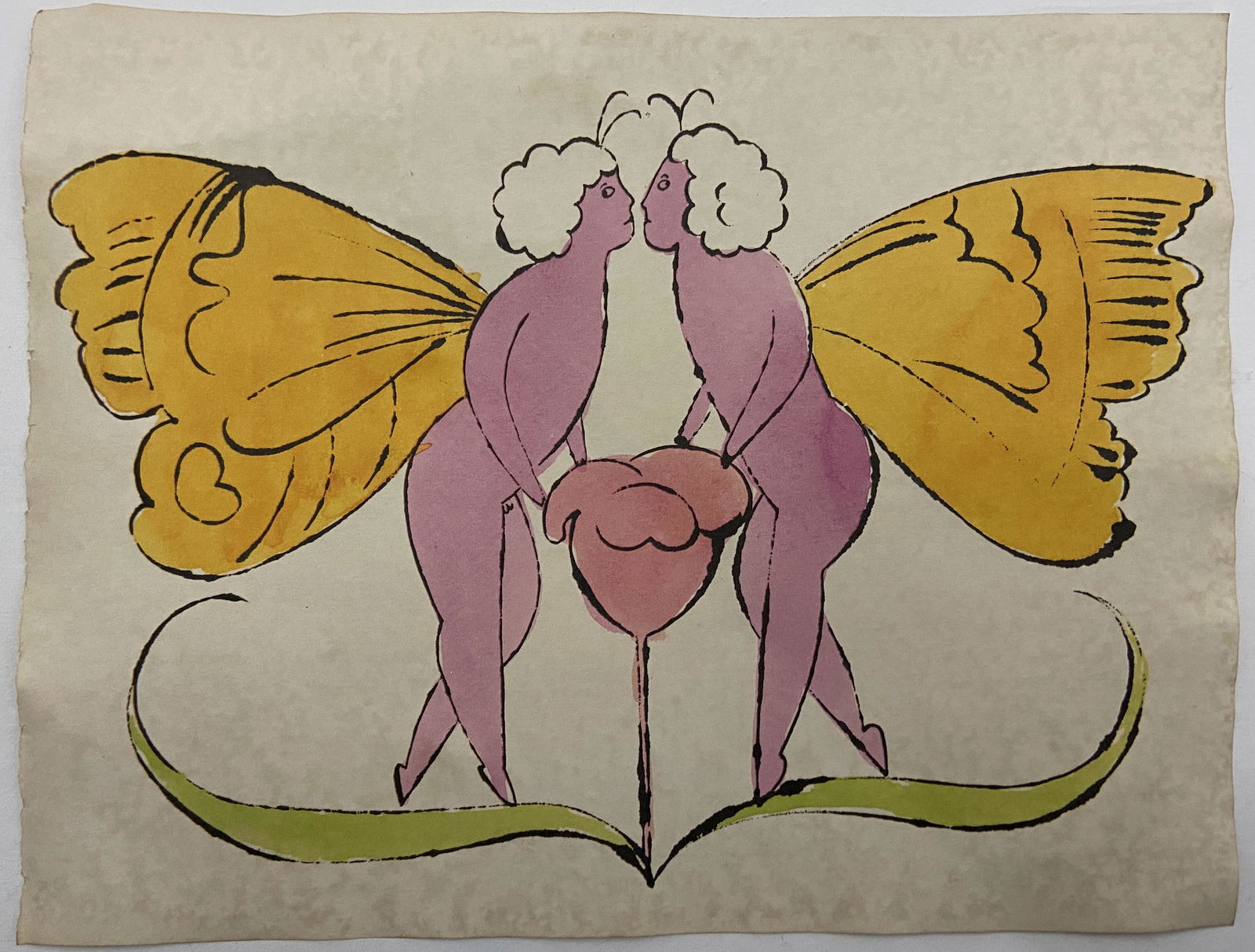 Andy Warhol Colored Print (1 of 4)