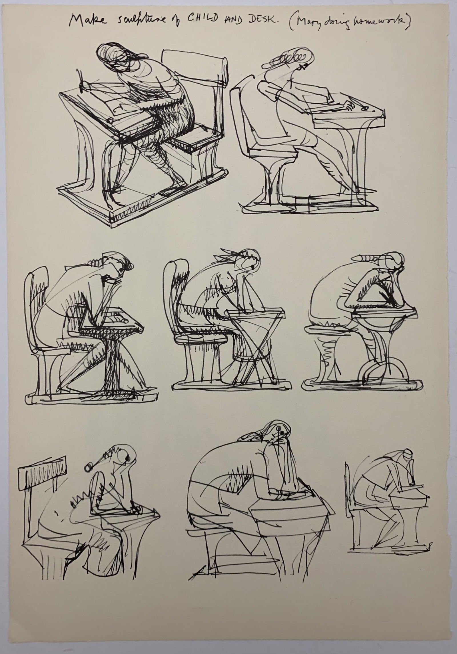 Henry Moore Print (1 of 2)