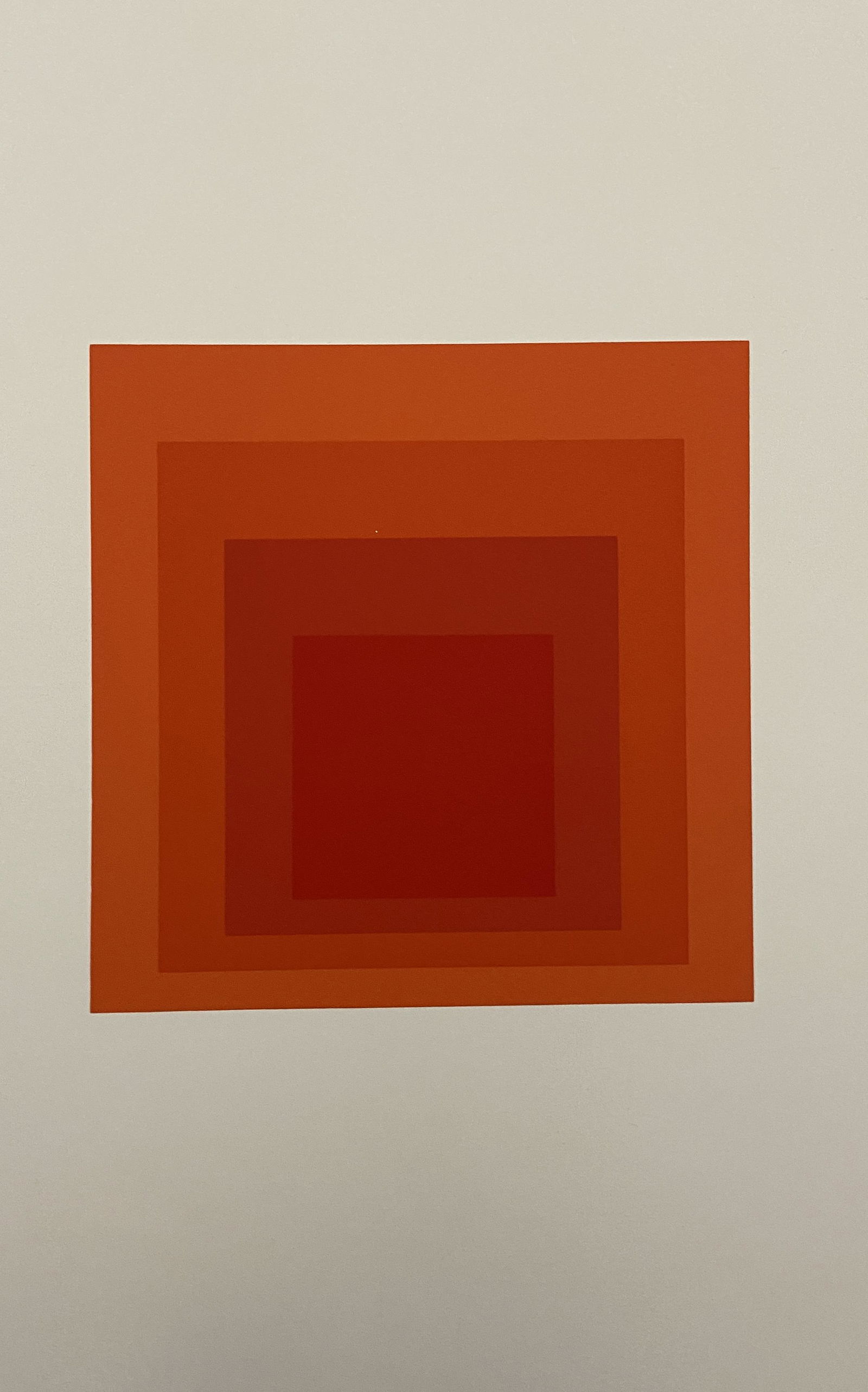 Josef Albers Formulation Articulation Screenprint 1972 (1 of 2)