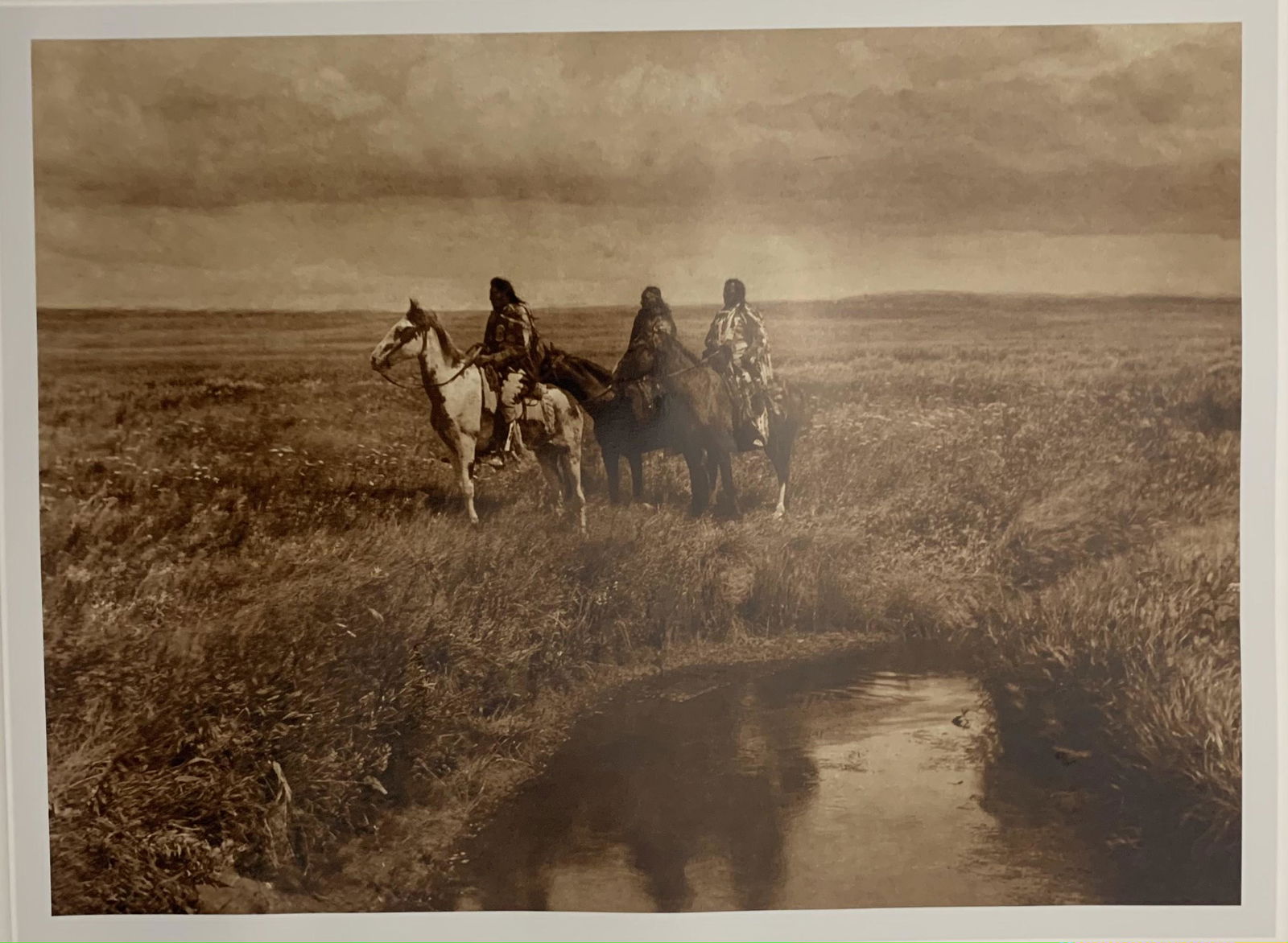 Edward Curtis Print on Glossy Paper (1 of 2)
