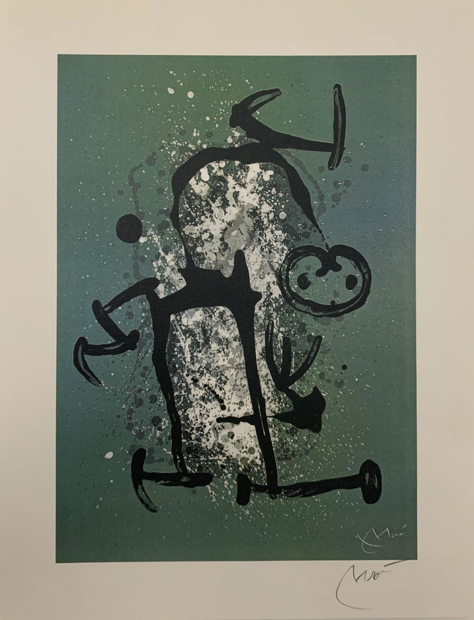 Joan Miro Print on Paper (1 of 3)