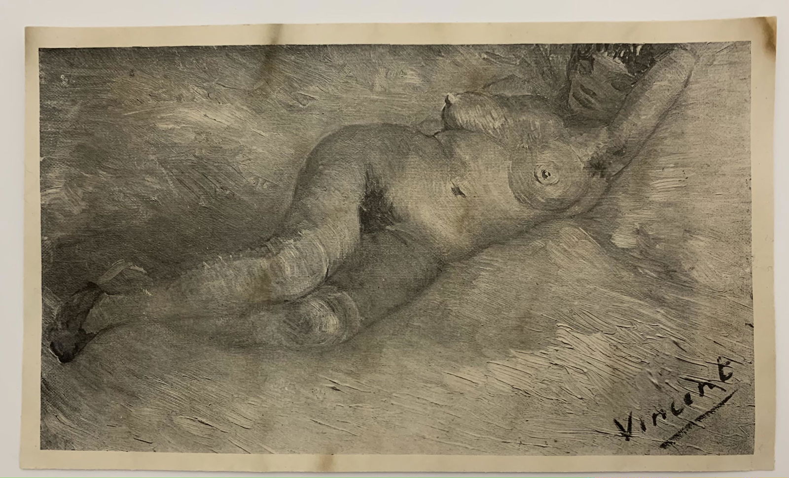 Vincent Van Gogh Dutch Engraving (1 of 3)