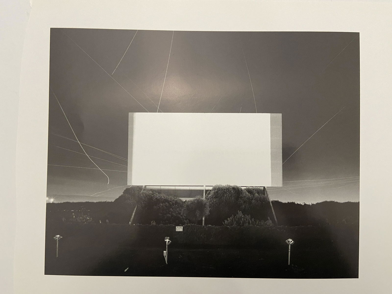 Hiroshi Sugimoto Union City 1993 Drive In Print (1 of 2)