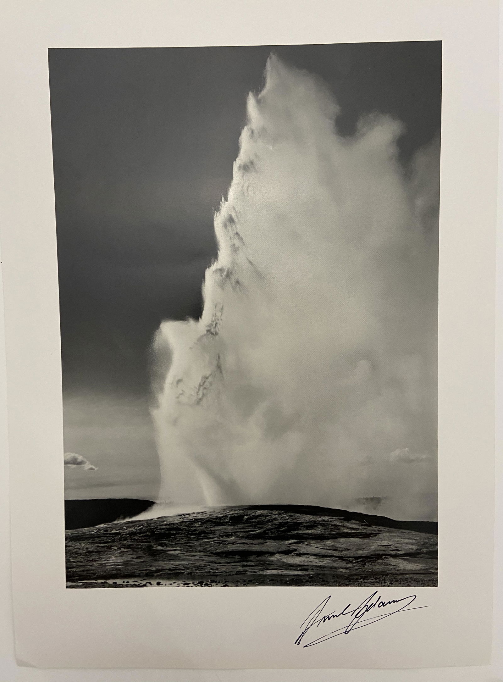 Ansel Adams Print Hand Signed (1 of 5)