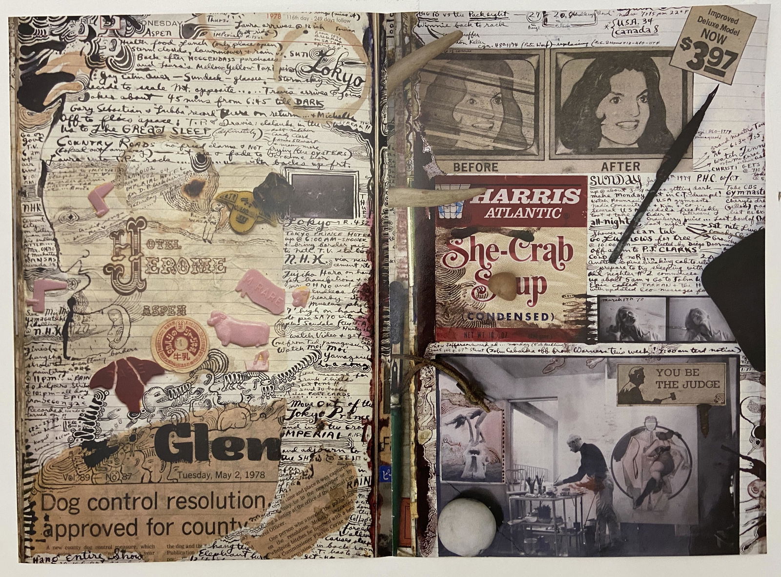 Peter Beard Print: Peter Beard Print Measures 20 x 15 inches