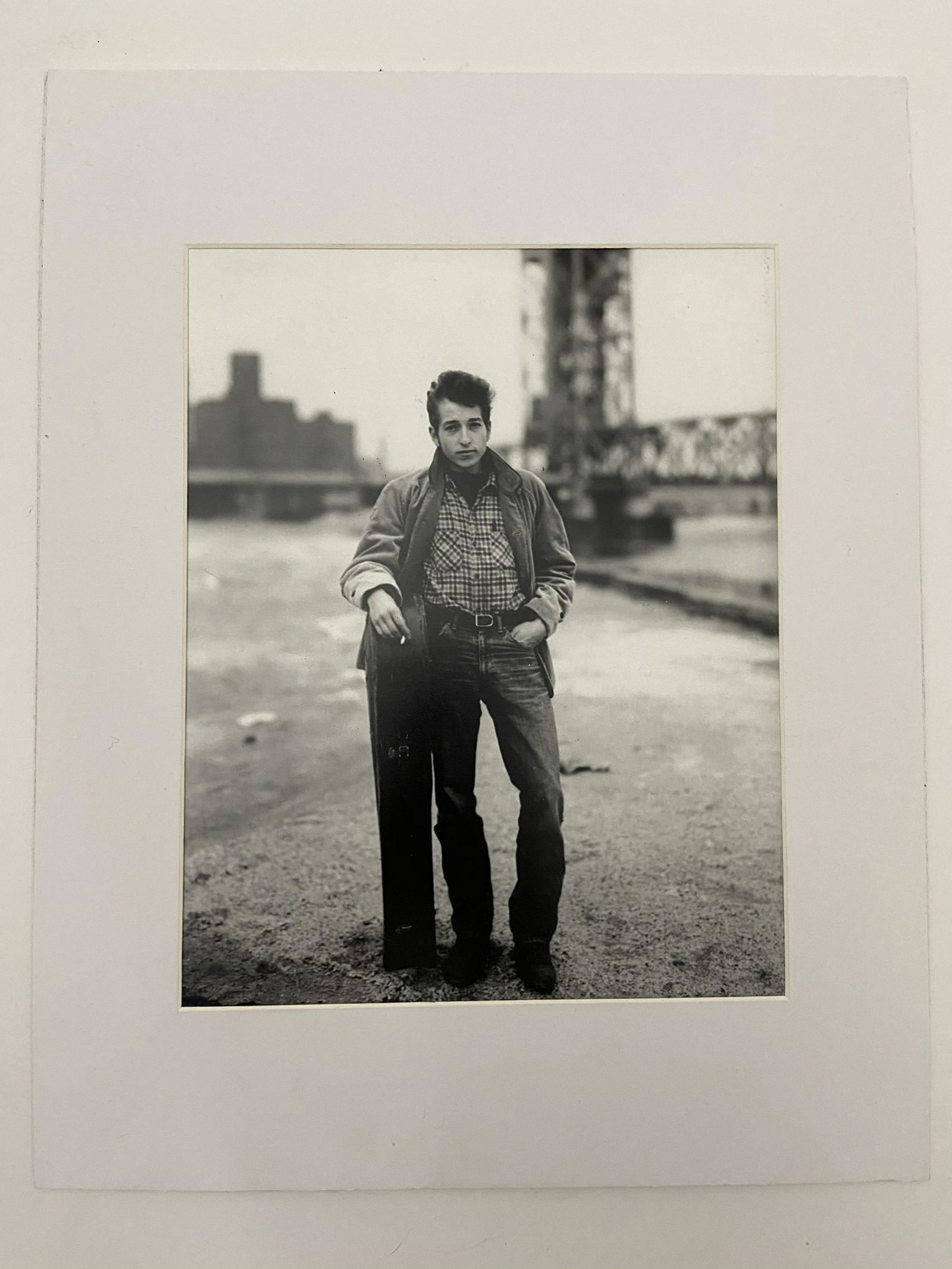 Richard Avedon "Bob Dylan" Black and White Print (1 of 2)