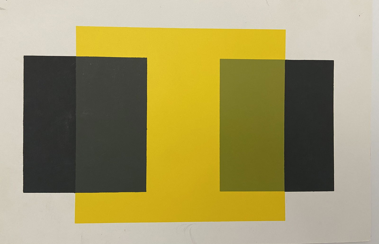 Josef Albers Silkscreen 1963 Interaction of Color (1 of 1)