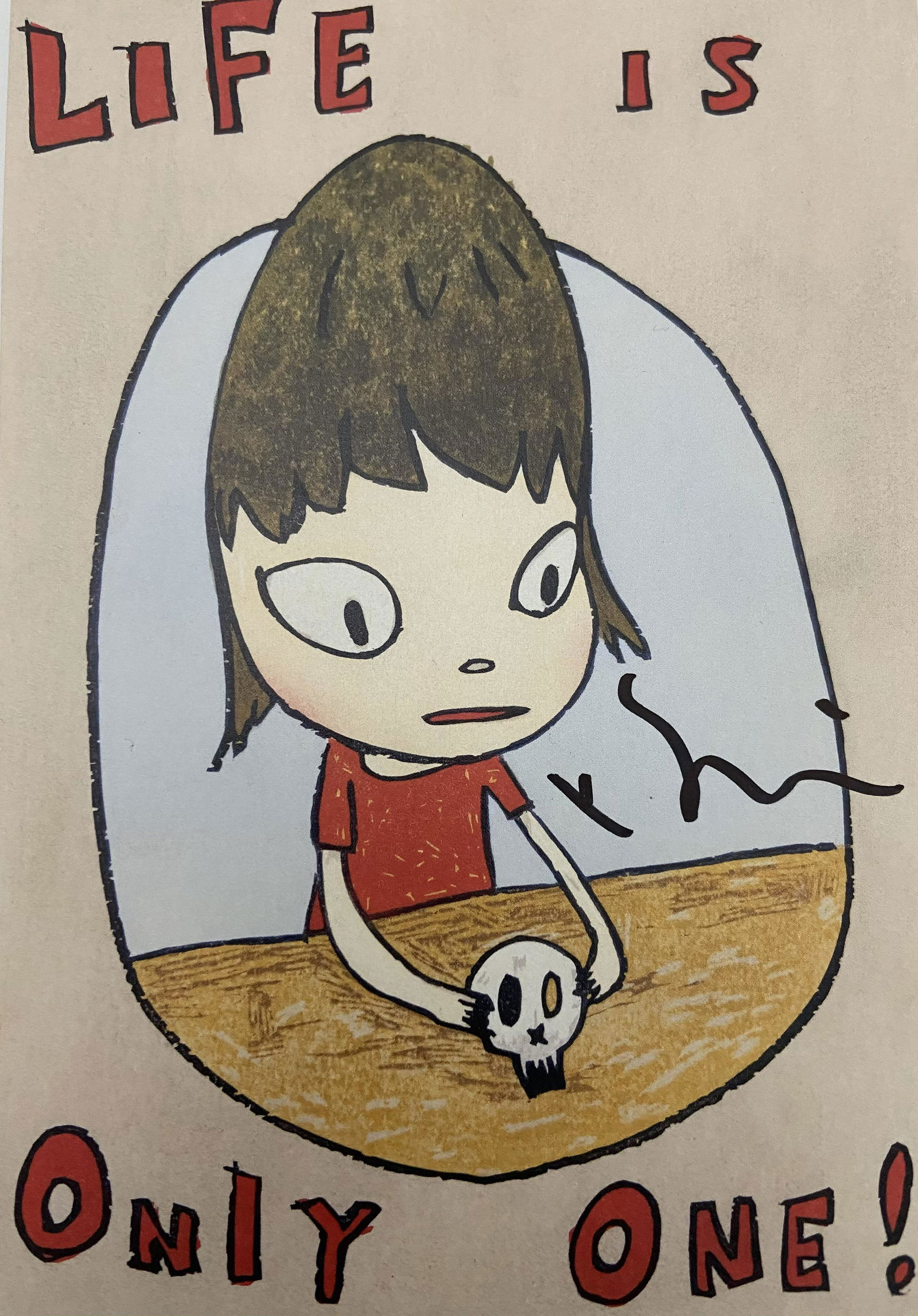 Yoshitomo Nara Print in Colors Hand Signed (1 of 2)