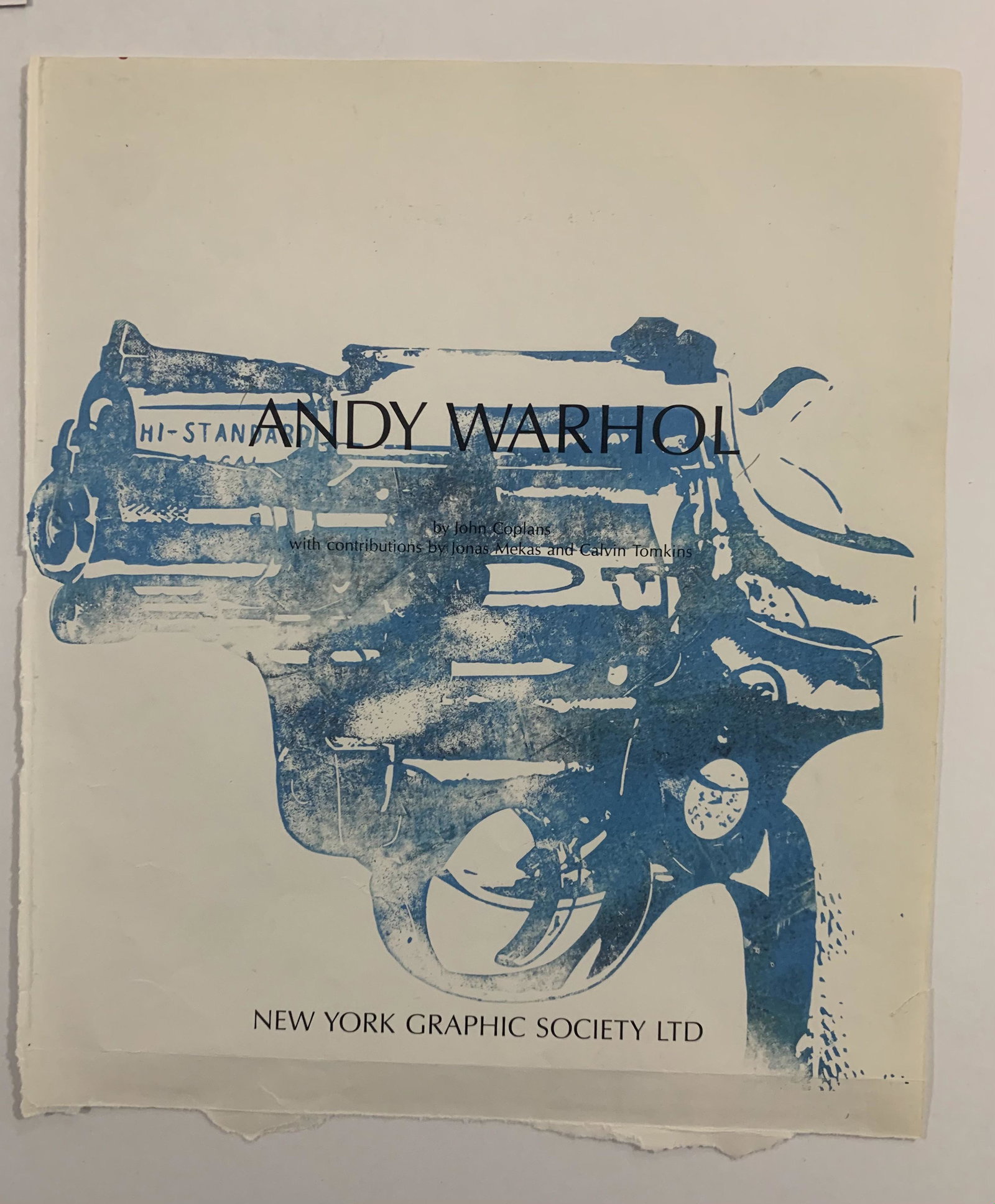 Andy Warhol "New York Graphic Society LTD" Print: Andy Warhol "New York Graphic Society LTD" Print Measures 10 x 9 inches