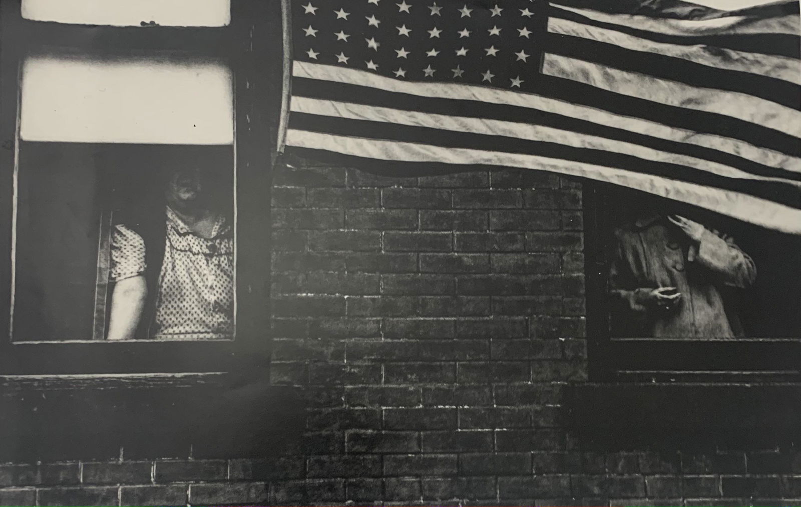 Robert Frank Black and White Print on Paper: Robert Frank Black and White Print on Paper Measures 15 x 10 inches