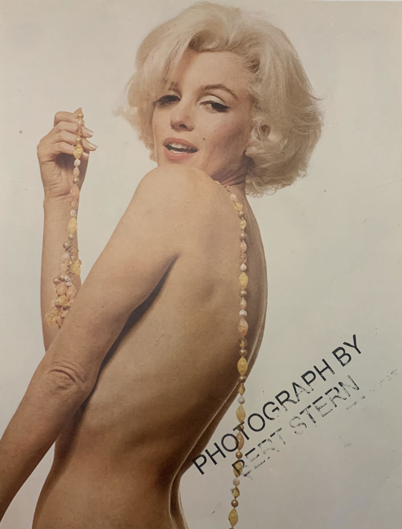 Bert Stern-Marilyn Monroe Print on Paper (1 of 1)