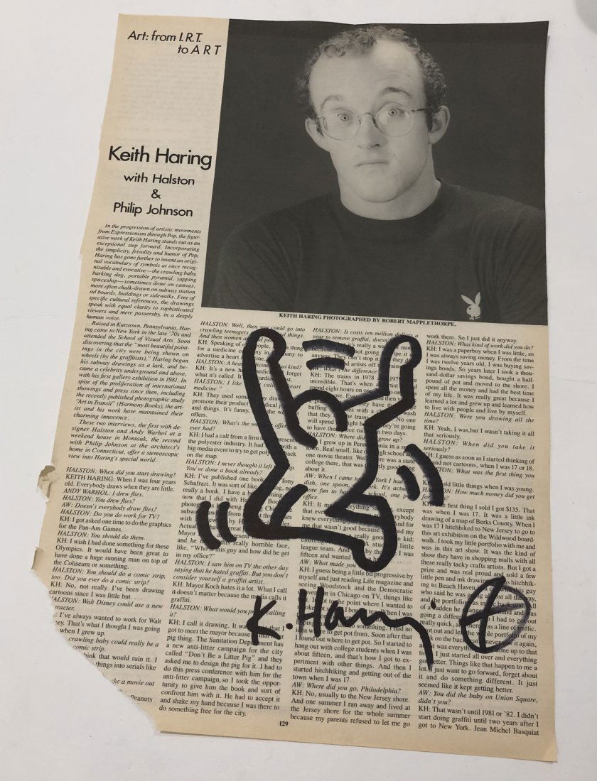 Keith Haring Magazine Page (1 of 1)