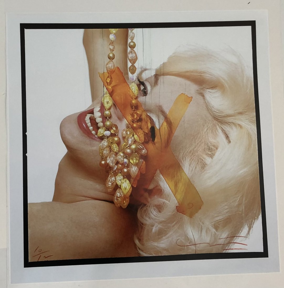Bert Stern (Marilyn Monroe) Photograph: BERT STERN (1929-2013) Marilyn Monroe Photograph, printed later 21" x 21" Mounted to same sized cardstock