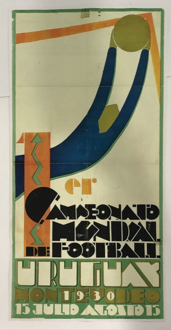 World Cup Poster: 30" x 15", a later printing