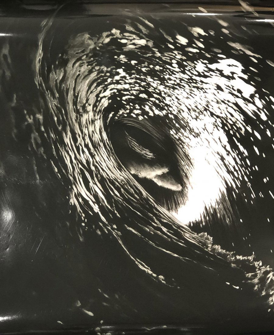 Robert Longo (Waves) Photograph: ROBERT LONGO (B. 1953) Waves Photograph, printed later 30" x 40"