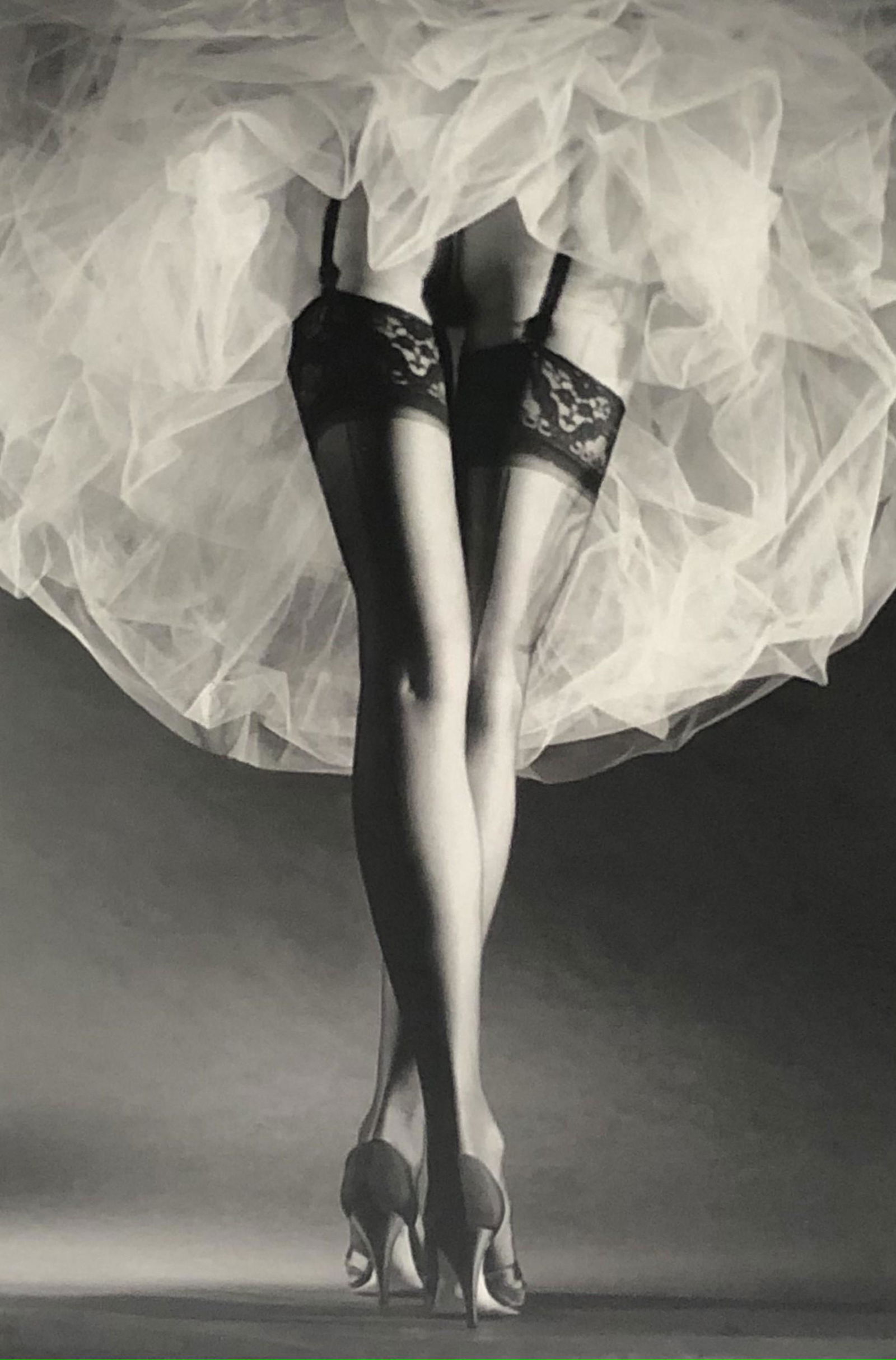 Horst P. Horst (Round the Clock I, New York) Photograph: HORST P. HORST (1906-1999) Round the Clock I, New York Photograph, printed later 11 3/4" x 8 1/4" Mounted to same sized cardstock