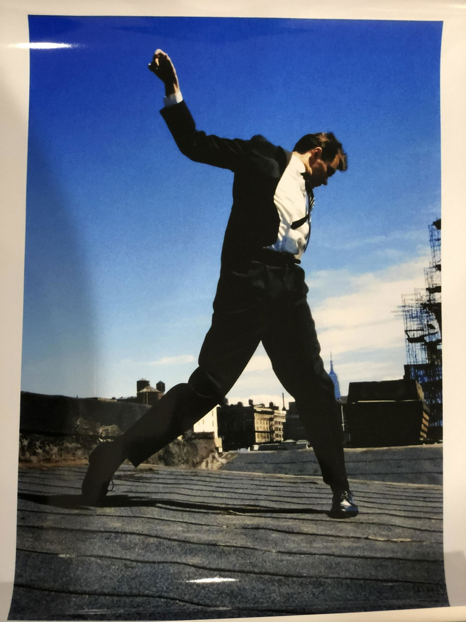 Robert Longo (Men in the Cities) Photograph: ROBERT LONGO (B. 1953) Men in the Cities Photograph, printed later 30" x 40"