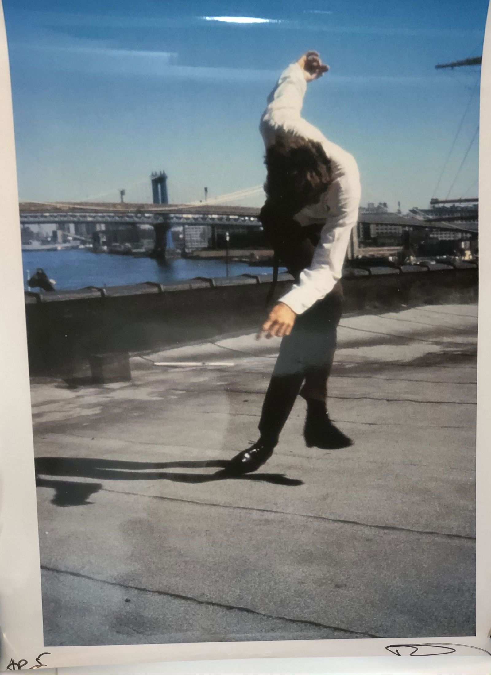 Robert Longo (Men in the Cities) Photograph: ROBERT LONGO (B. 1953) Men in the Cities Photograph, printed later 30" x 40"