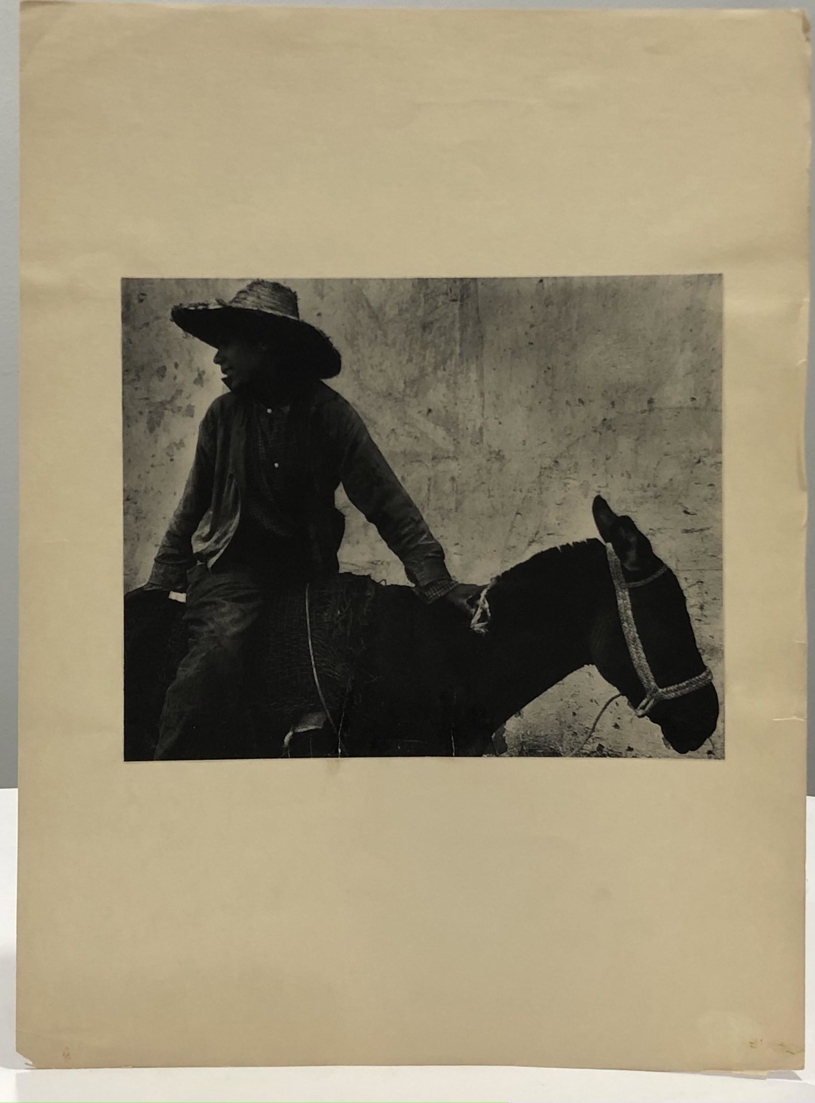 Anton Bruehl (Mexico) Limited Ed. Collotype on Paper: ANTON BRUEHL (1900-1982) Untitled (Mexico) Collotype on paper From a limited edition portfolio circa 1930's 16" x 12" sheet