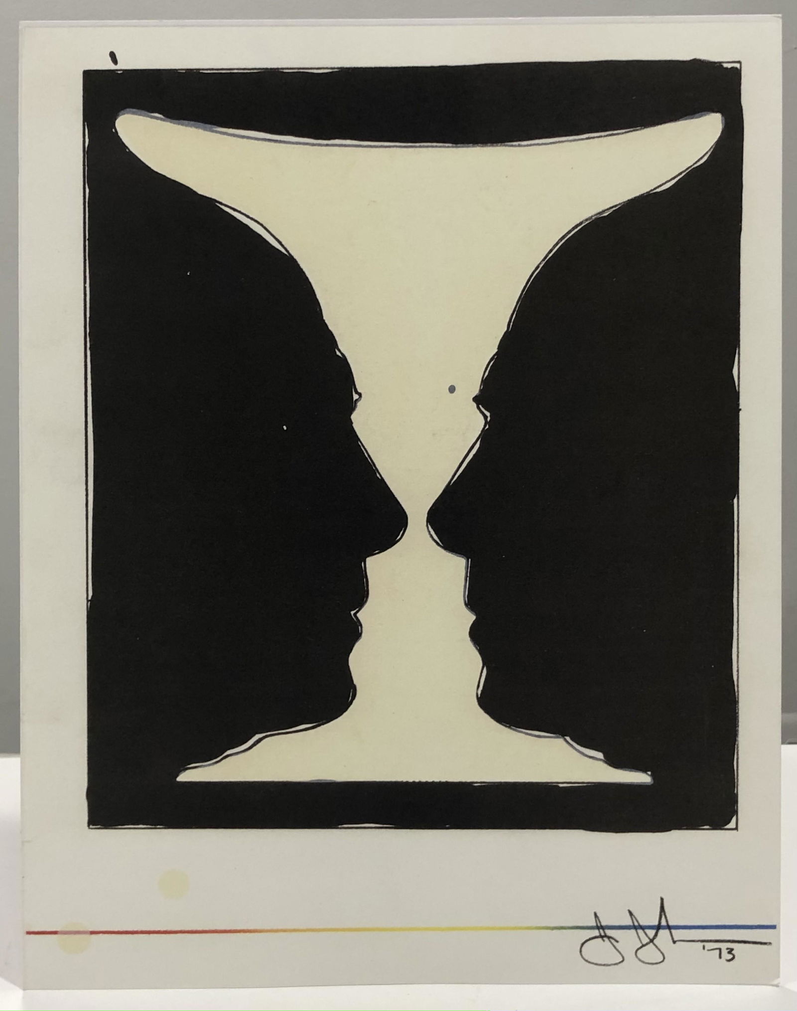 Jasper Johns (Cup Two Picasso) Lithograph: JASPER JOHNS (B. 1930) Cup Two Picasso Lithograph on paper 12" x 9" Signed and dated in the plate towards the right corner