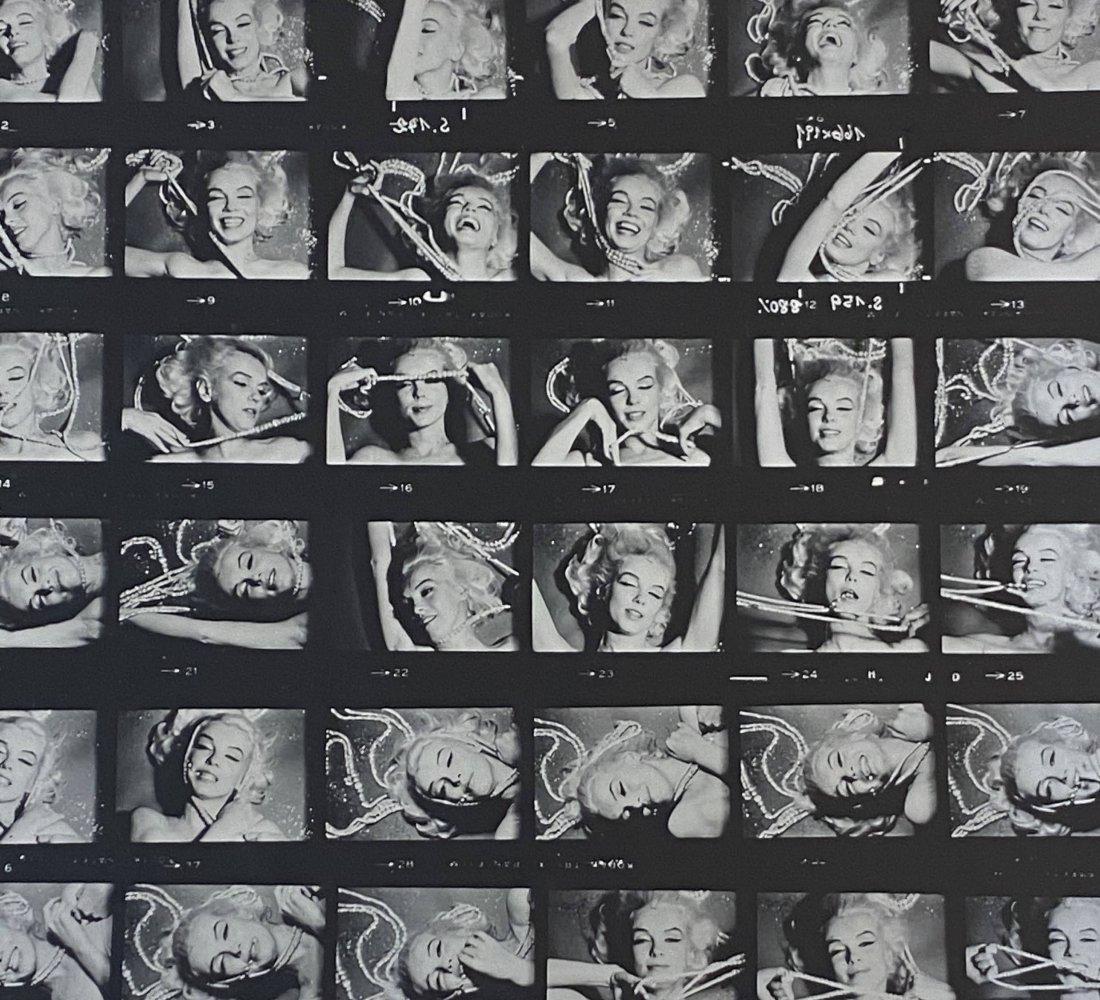 Bert Stern (Marilyn Monroe) Photograph: BERT STERN (1929-2013) Marilyn Monroe Photograph, printed later 17 1/2" x 19 1/2" Mounted to same sized cardstock