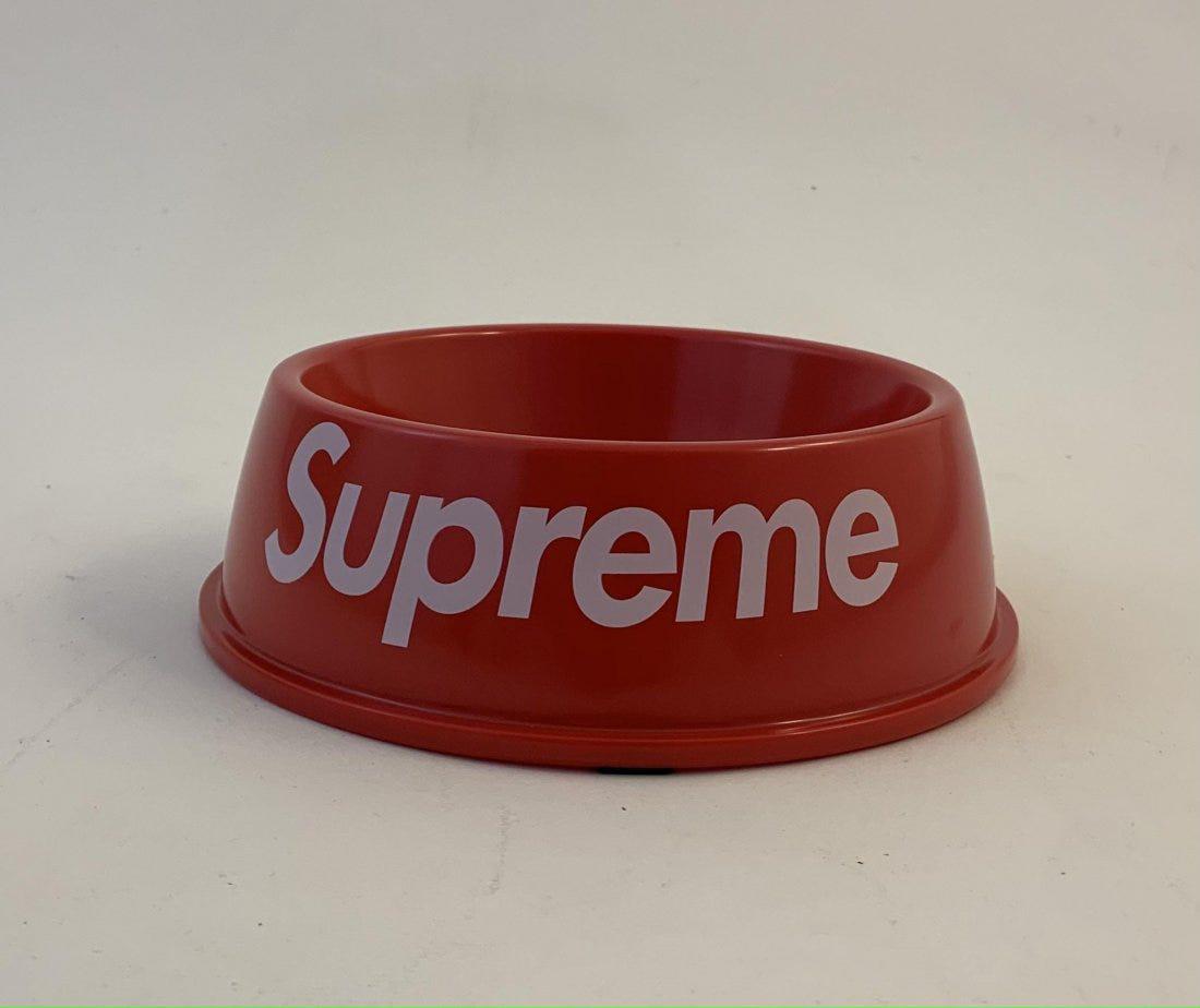 Supreme Dog Bowl: SUPREME (AMERICAN) Dog bowl issued by Supreme