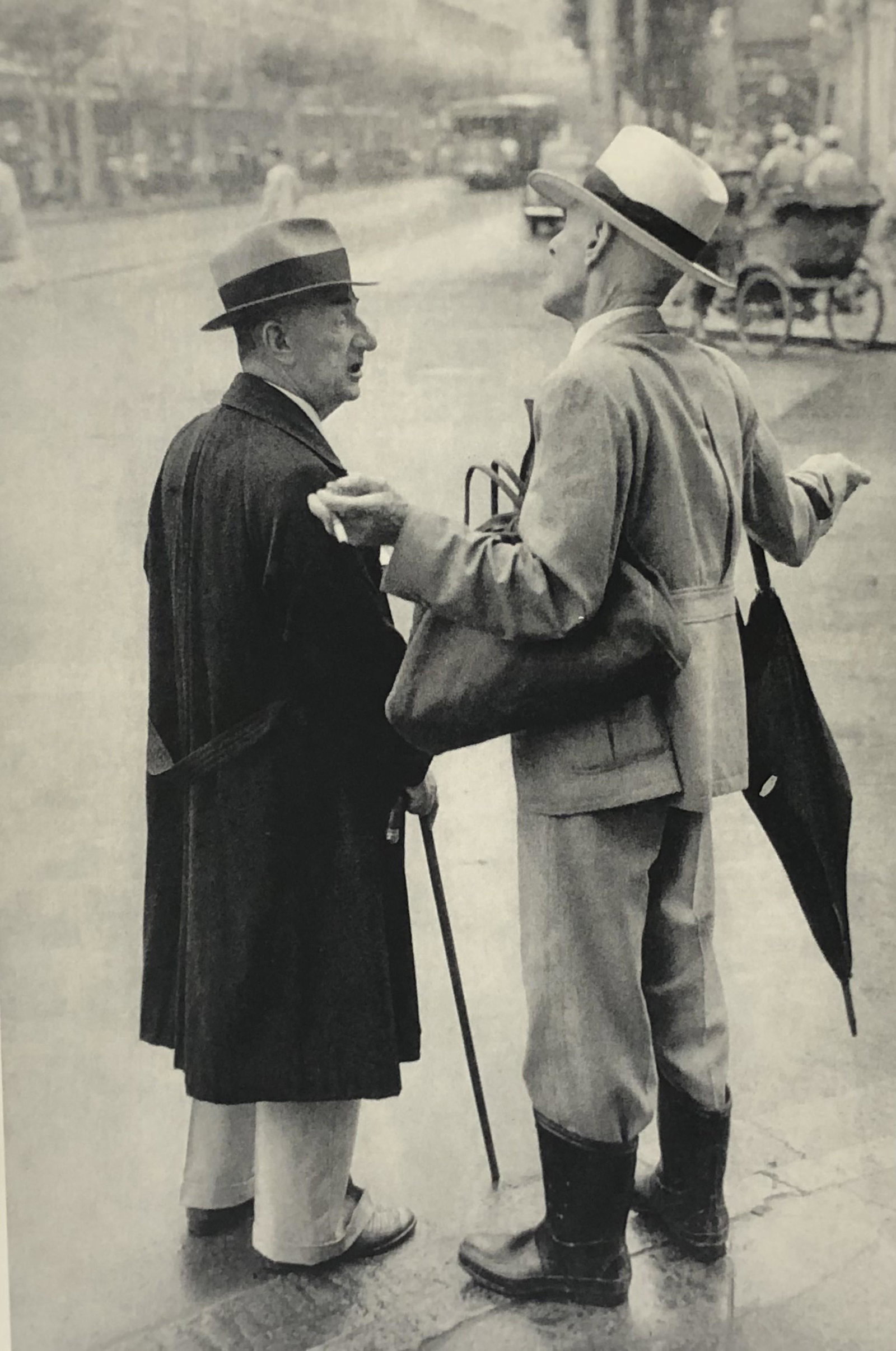 Henri Cartier-Bresson Sheet Fed Gravure Mid Century: 13 3/4" x 9" Mounted to same sized cardstock
