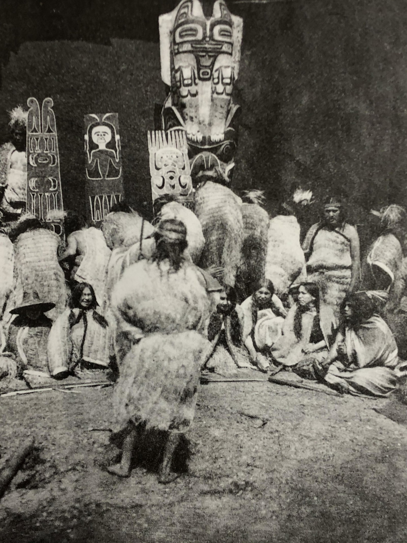 Edward Sheriff Curtis Native American Print on Paper: 11 3/4" x 9 1/2" Mounted to same sized cardstock