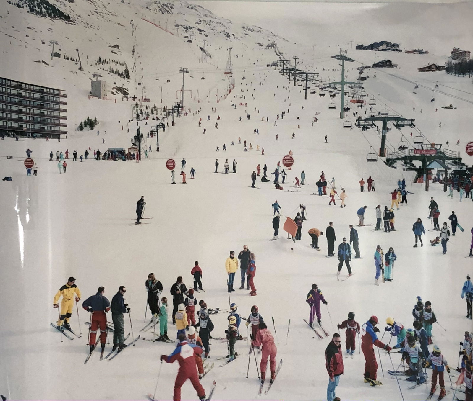 Massimo Vitali Large Glossy Photo-Litho: MASSIMO VITALI (B. 1944) Beach Scene Glossy photo-litho, printed later 30" x 40"