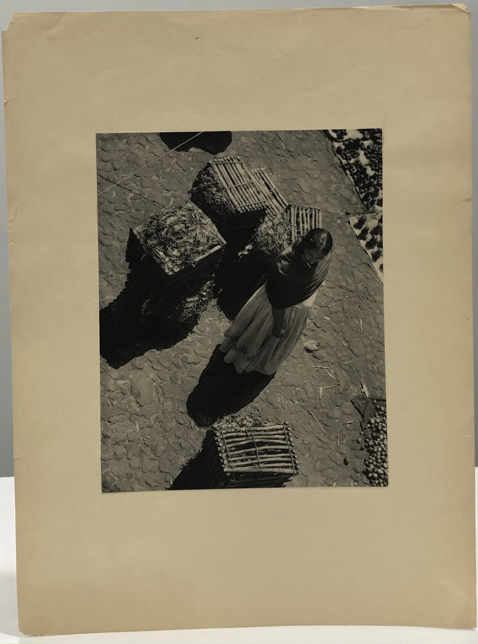 Anton Bruehl (Mexico) Limited Ed. Collotype on Paper: ANTON BRUEHL (1900-1982) Untitled (Mexico) Collotype on paper From a limited edition portfolio circa 1930's 16" x 12" sheet