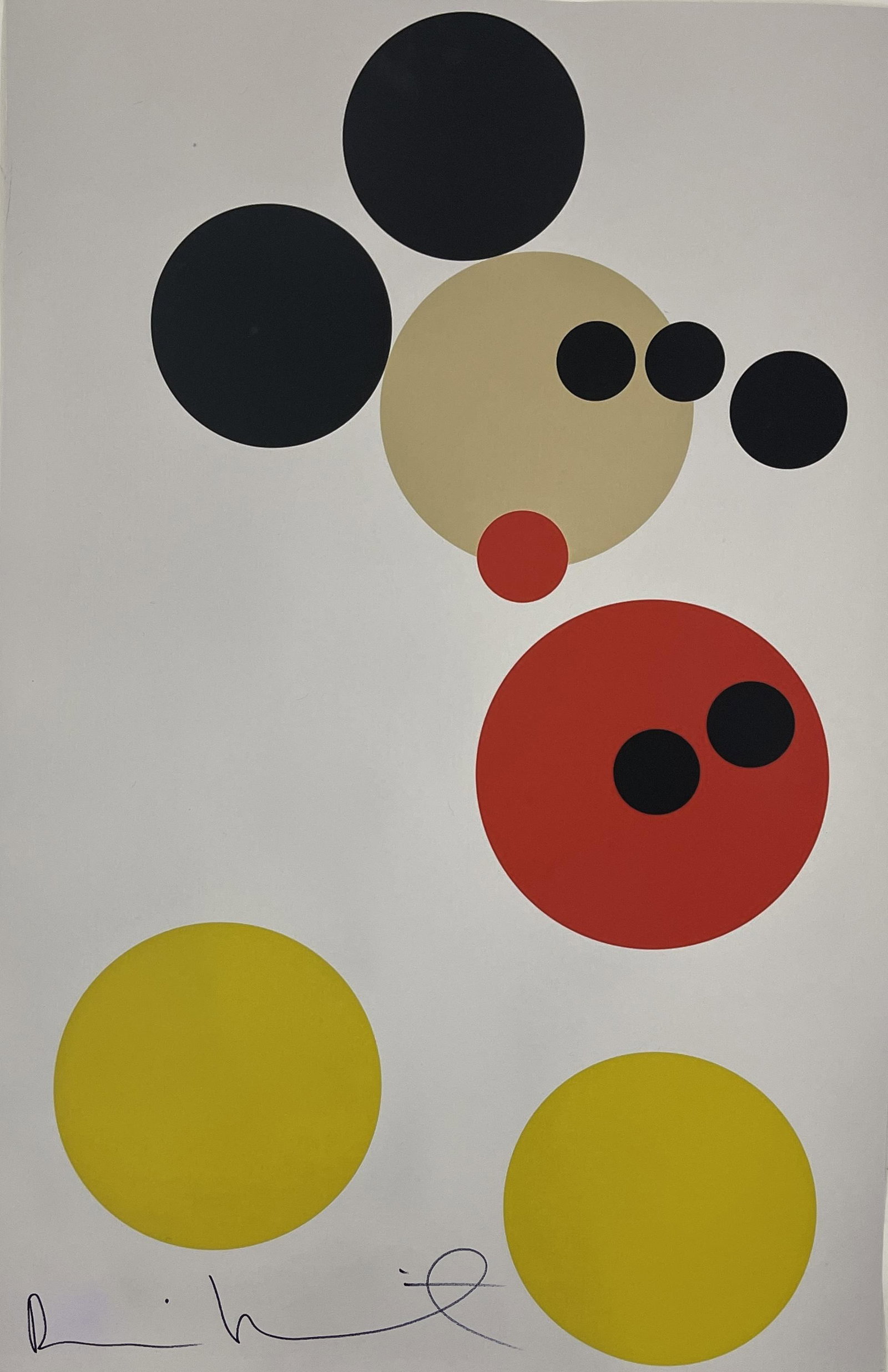 Mickey Mouse on Wove Paper Signed (1 of 4)