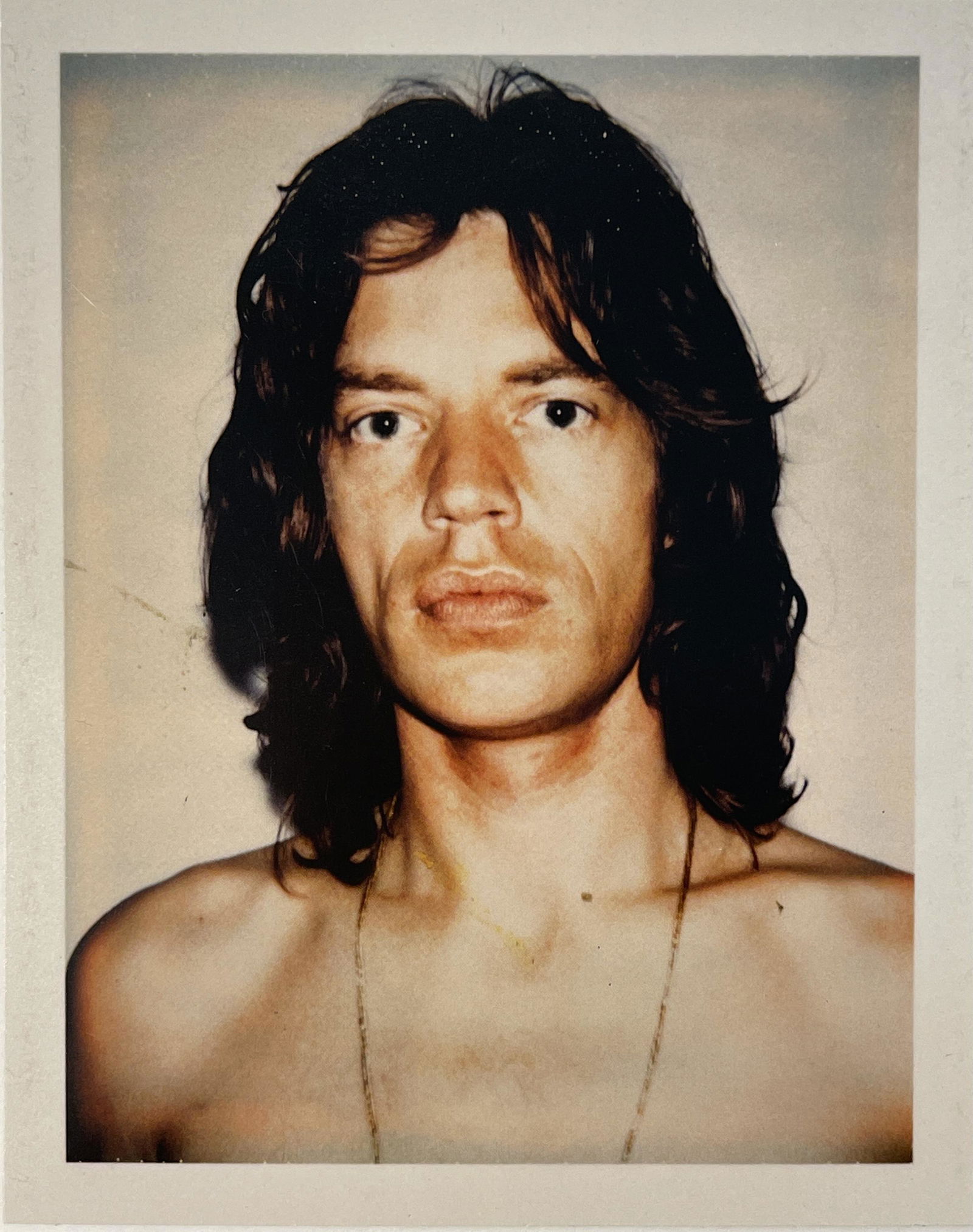 Andy Warhol, Mick Jagger Photographic Print (1 of 1)