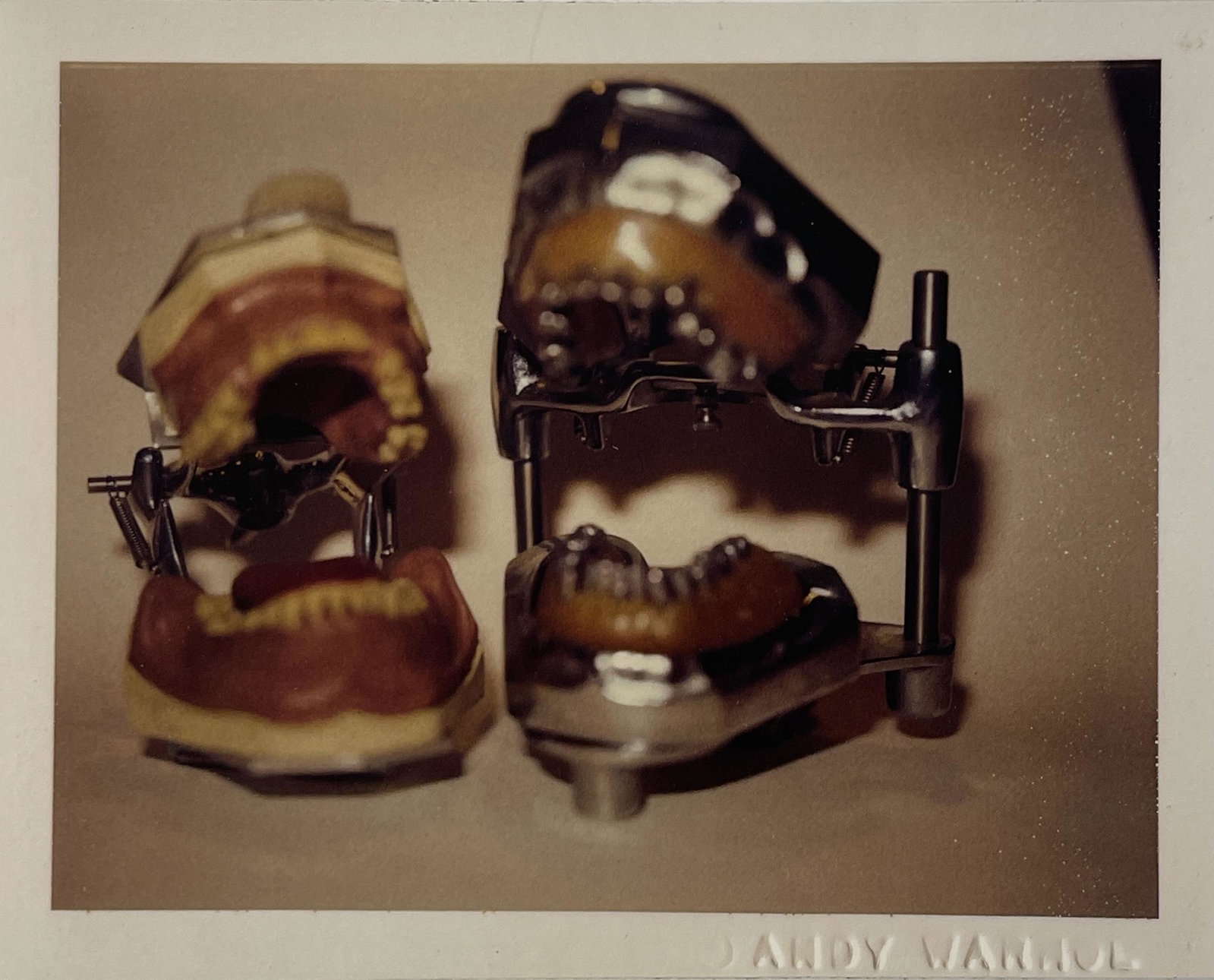Andy Warhol, Machinery Photographic Print: ANDY WARHOL Machinery Photographic Print 5.5 x 7 inches Mounted to same size cardstock