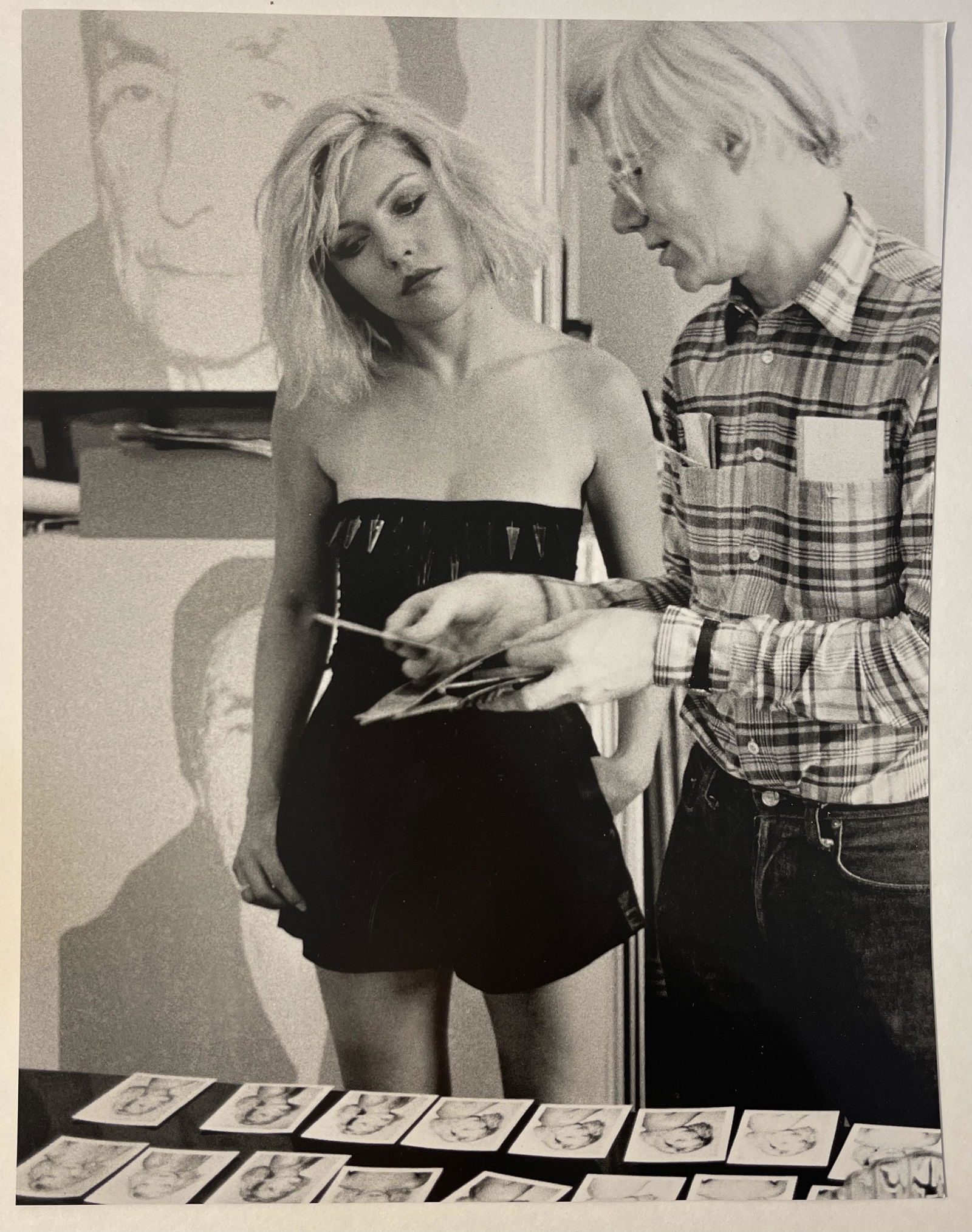 Andy Warhol X Debbie Harry Photographic Print (1 of 1)