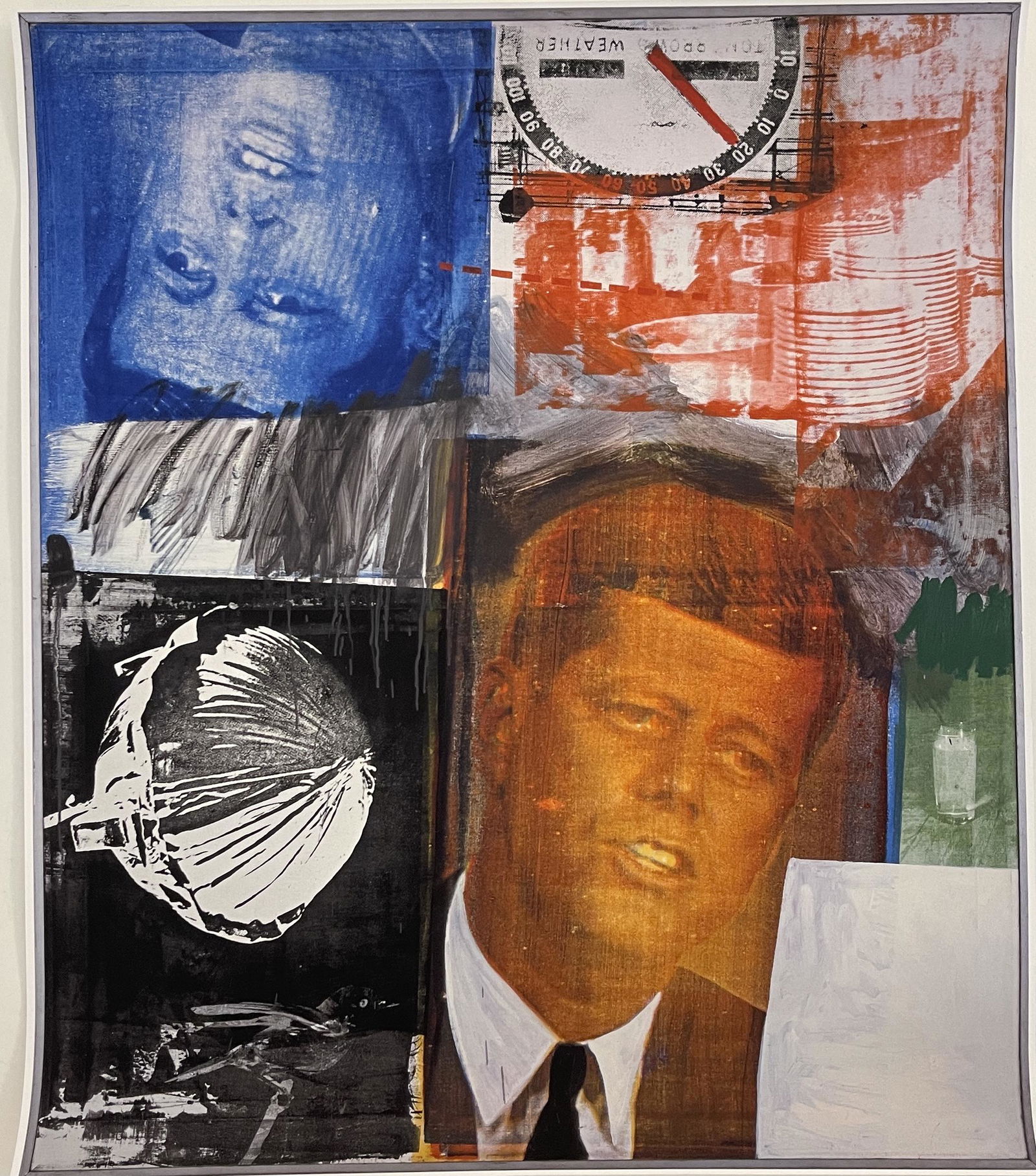 Robert Rauschenberg 1963 Untitled Lithograph (1 of 2)