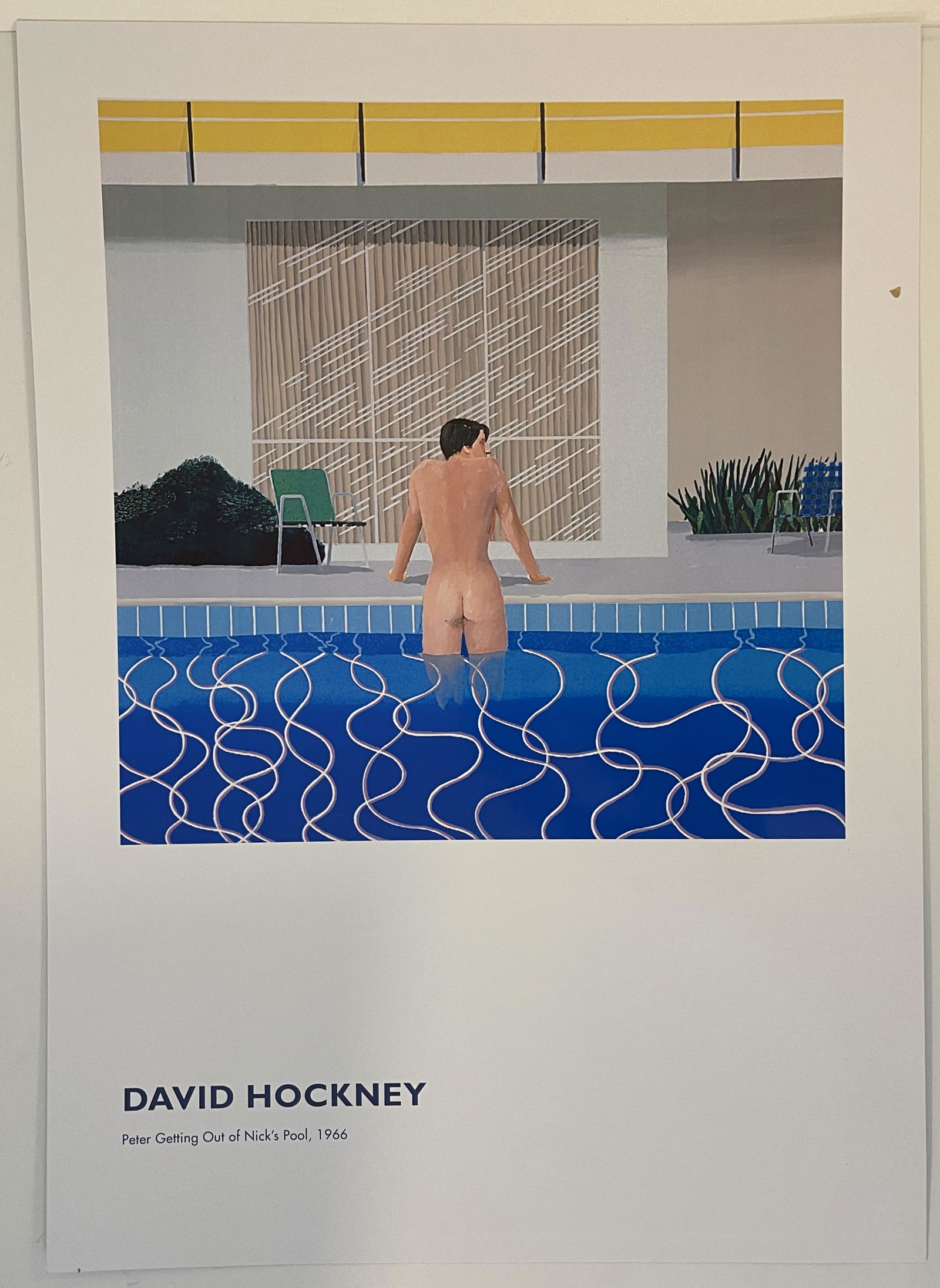 David Hockney (Peter Getting Out of Nicks Pool) (1 of 3)