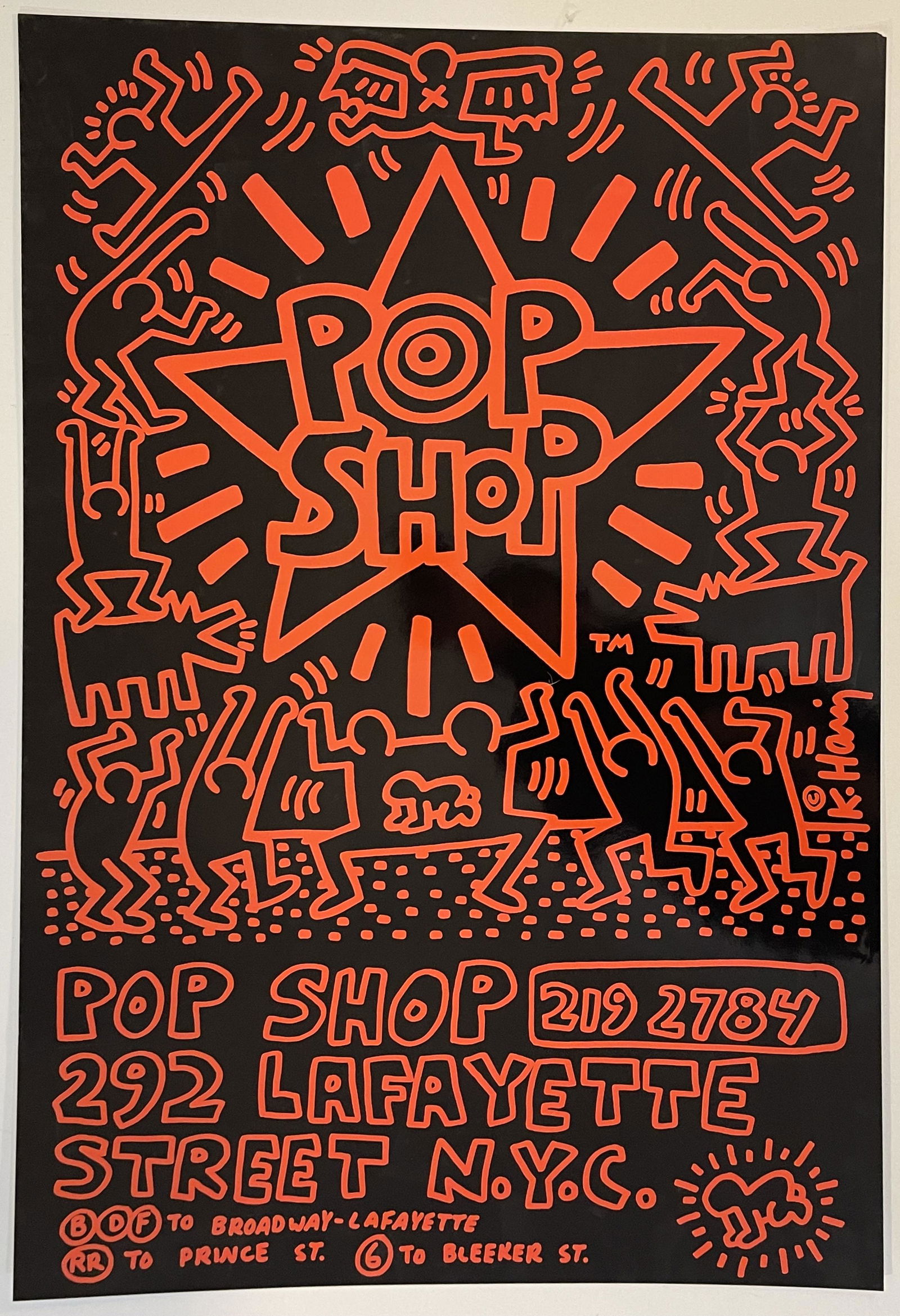 Keith Haring Pop Shop Print on Paper (1 of 4)