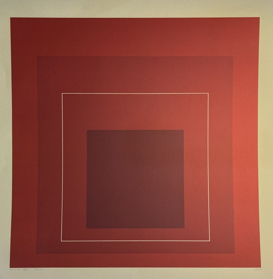Josef Albers Print on Wove Paper (1 of 5)