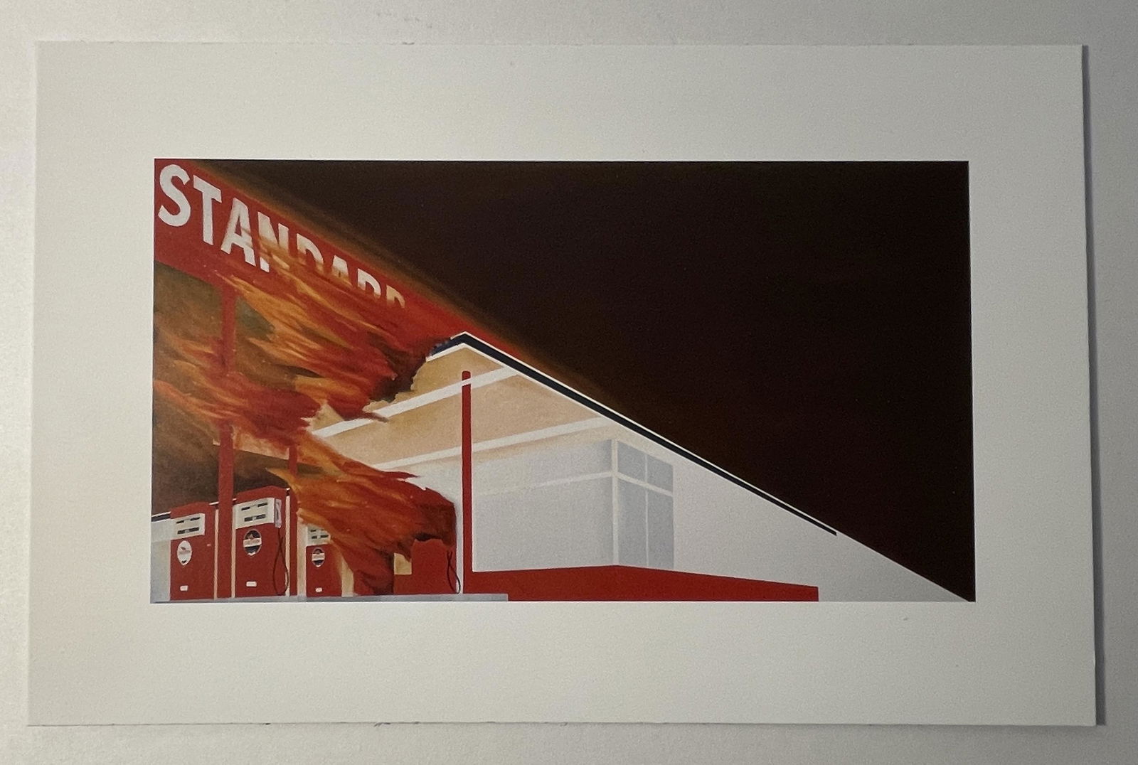 Ed Ruscha (Standard Station) Print on Paper (1 of 2)