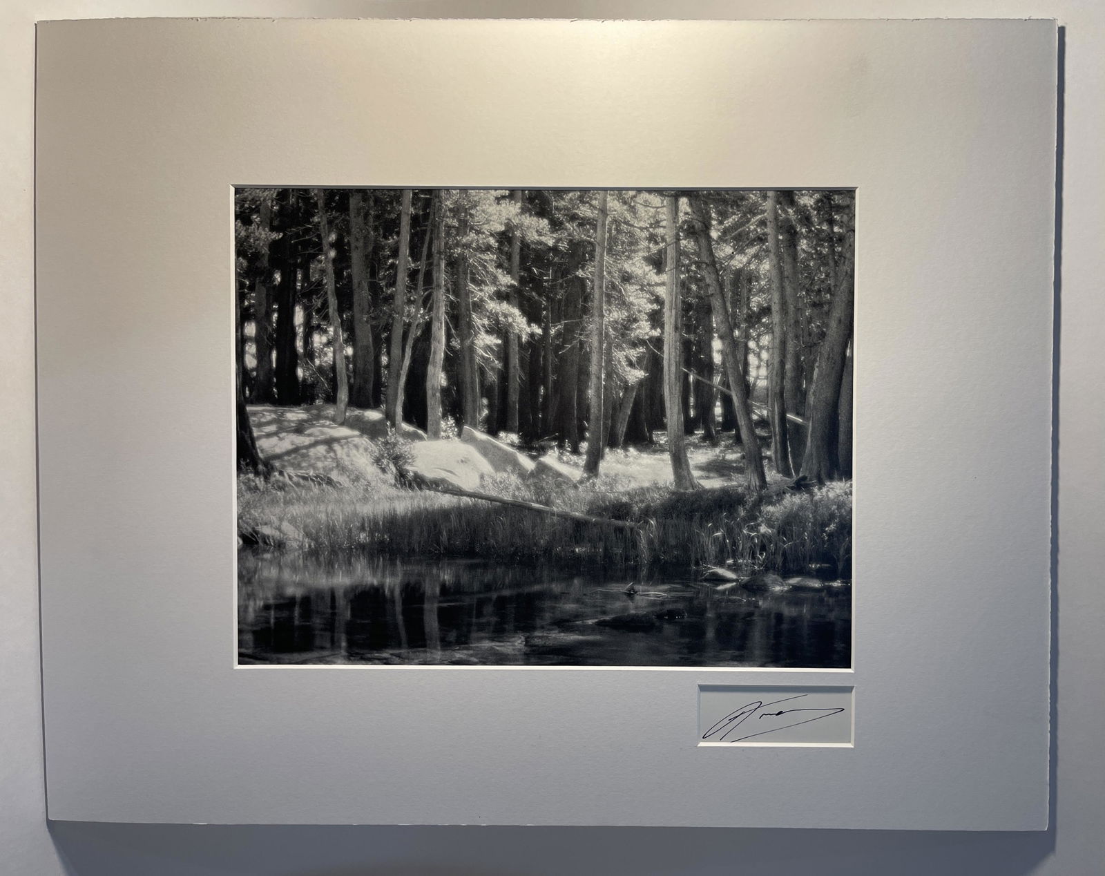 Ansel Adams Hand Signed Photo-Litho (Framed) (1 of 3)