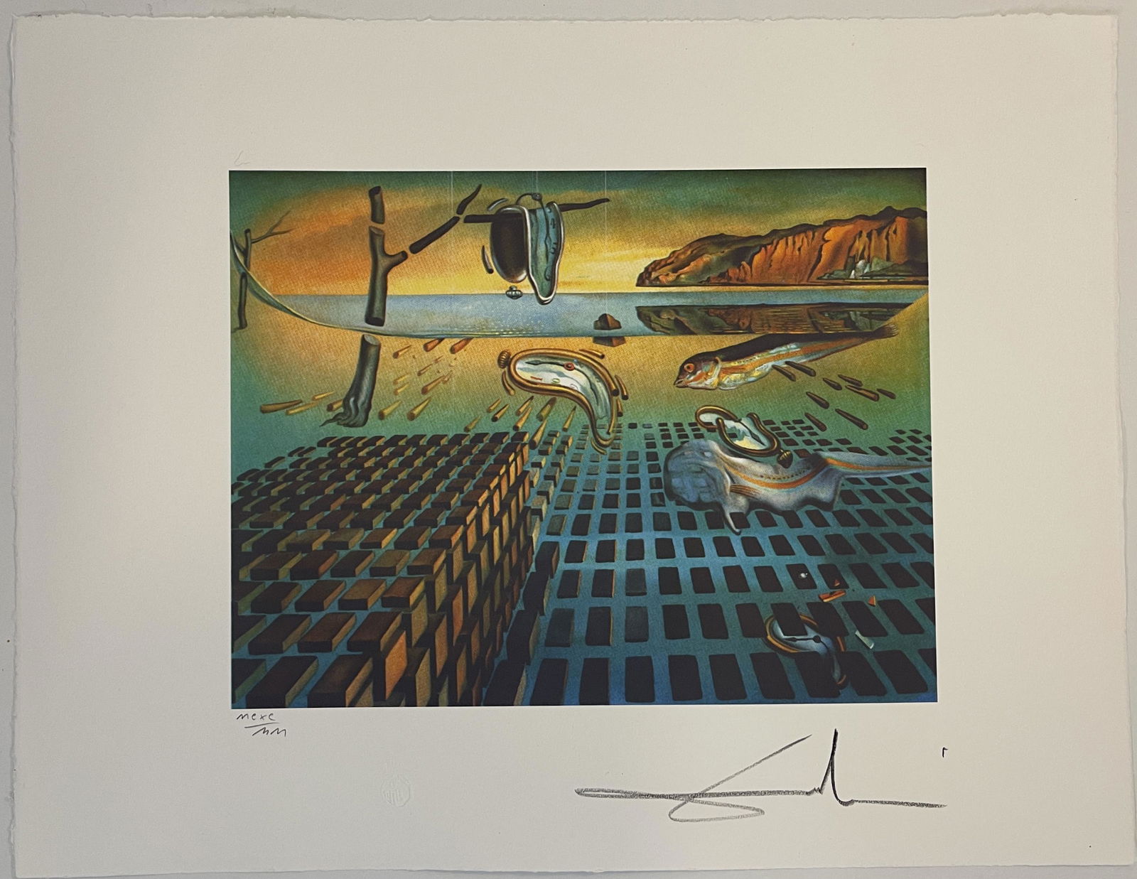 Salvador Dali - Signed & Numbered Lithograph (1 of 5)