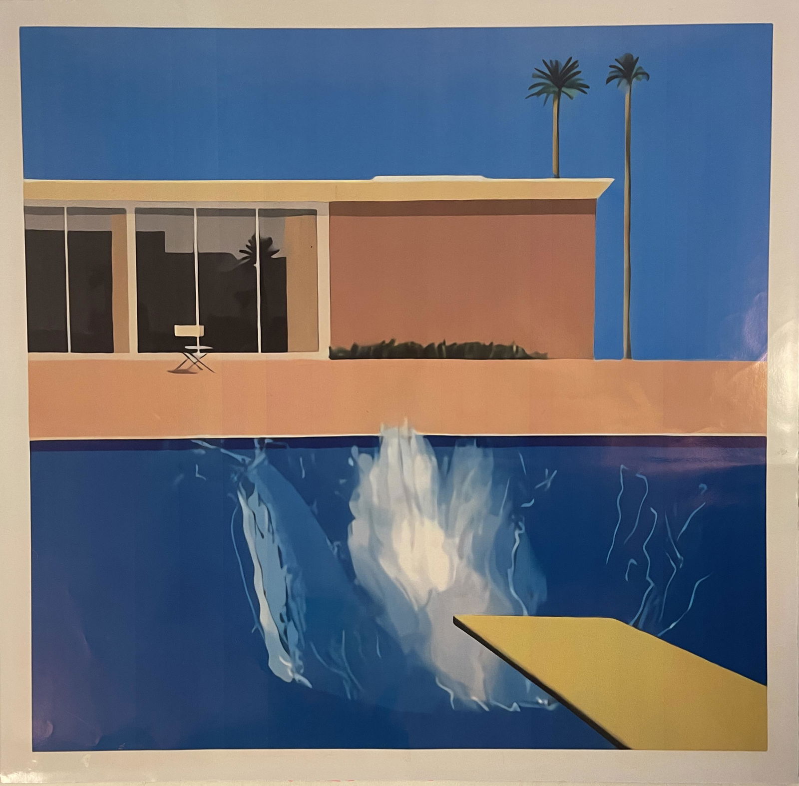 David Hockney "A Bigger Splash"  Photographic Print (1 of 3)