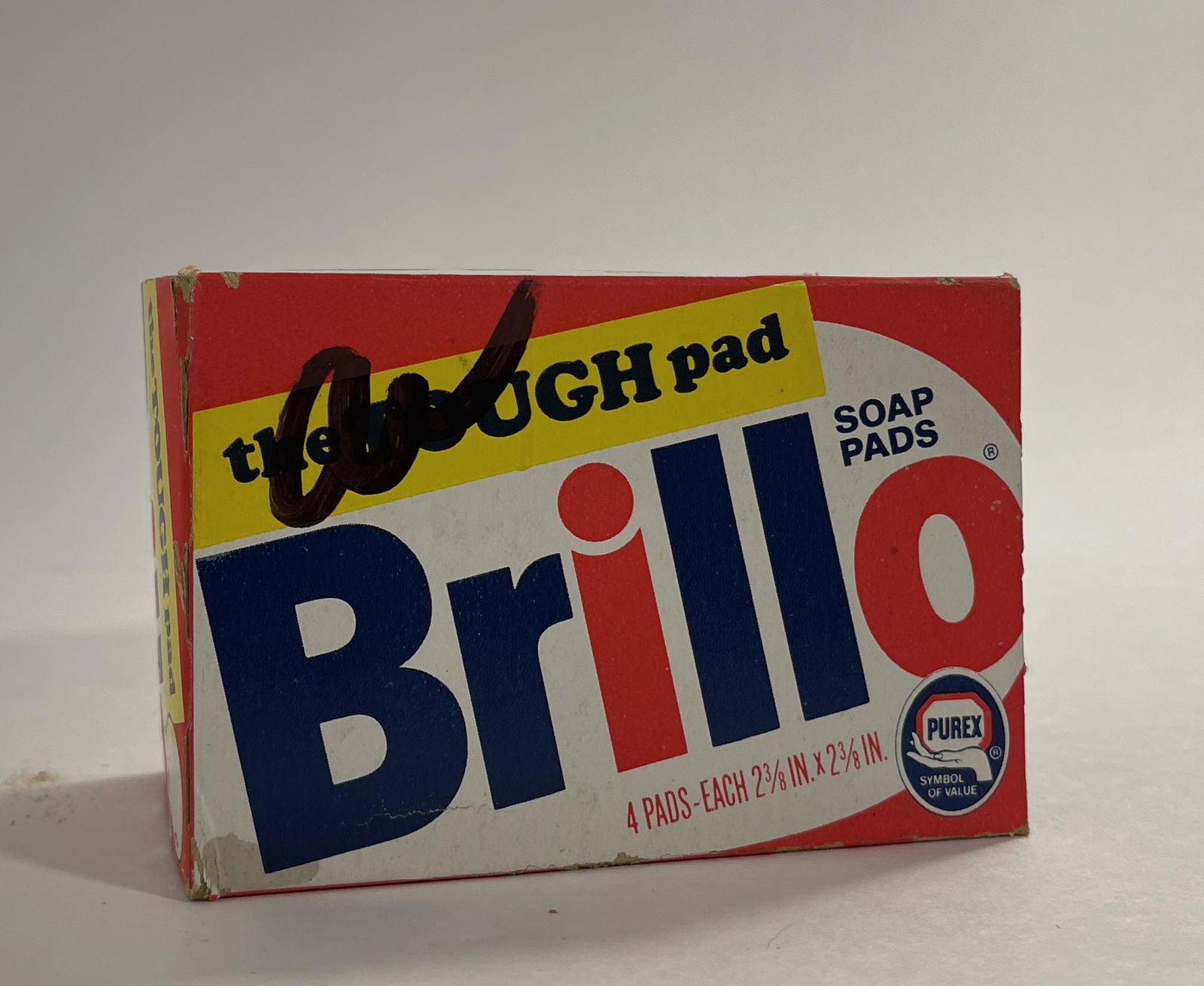 Andy Warhol Hand Signed Brillo Soap Pads (1 of 5)