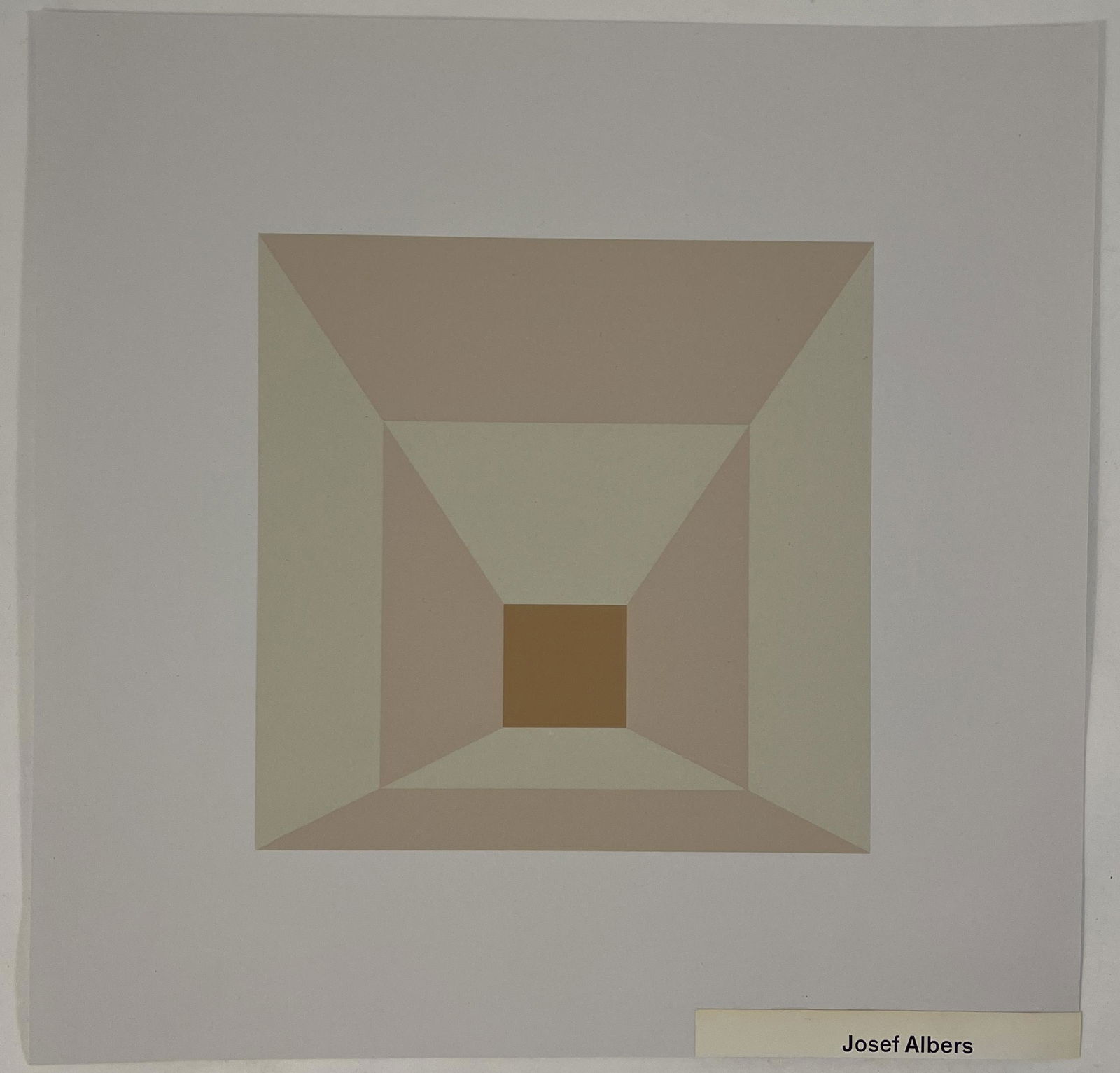Josef Albers Print on Wove Paper (1 of 3)