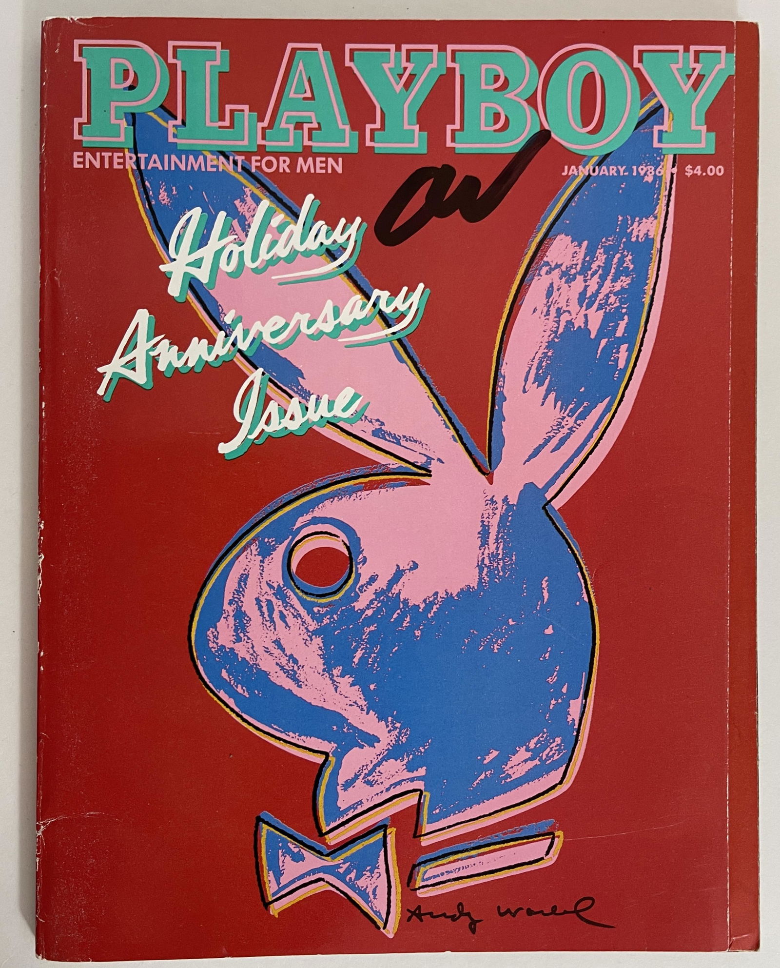 Andy Warhol, Signed (Playboy Magazine) (1 of 3)