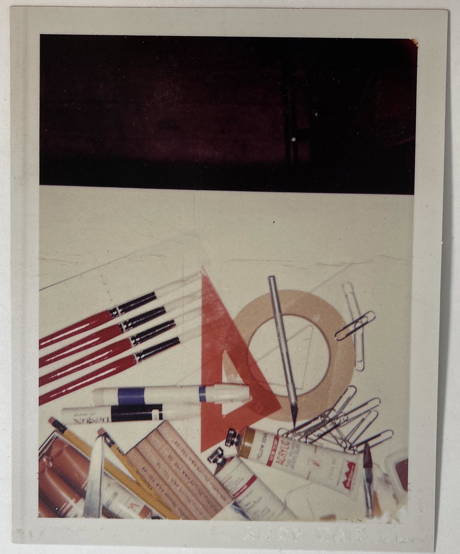 Andy Warhol Photographic Print: ANDY WARHOL (1928-1987) 6 x 7 inches Mounted to same size cardstock