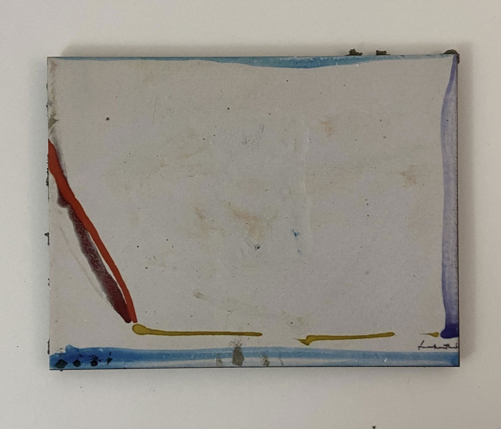 Helen Frankenthaler (Abstract) Ceramic Art Tile (1 of 3)