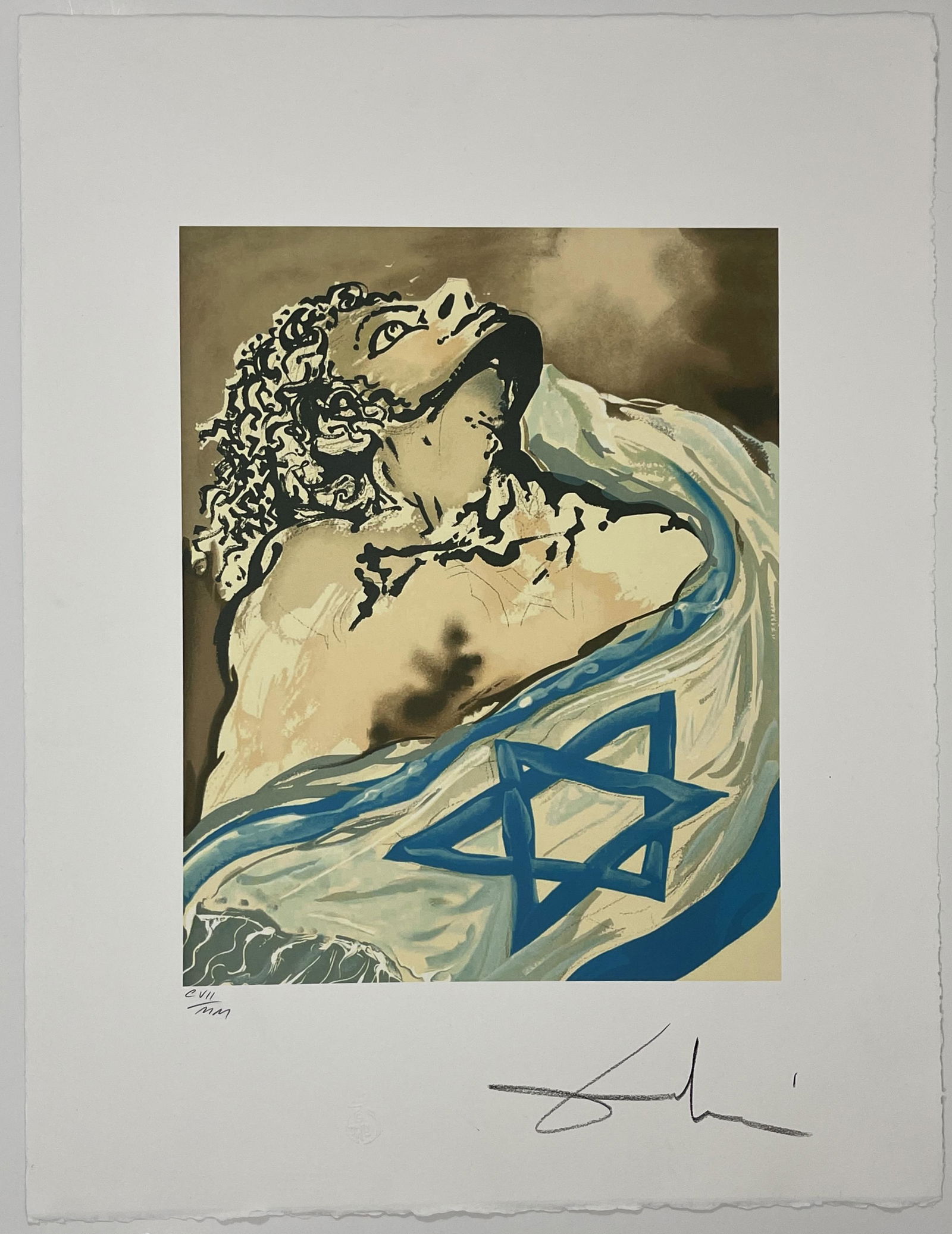 Salvador Dali - Signed & Numbered Lithograph (1 of 6)