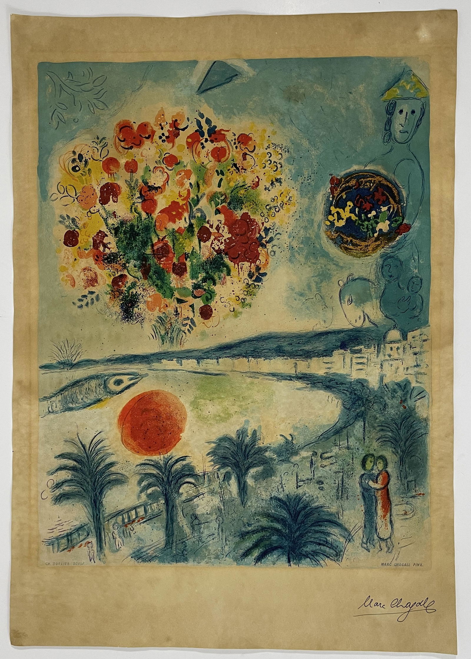 Marc Chagall, Hand Signed Print (1 of 3)