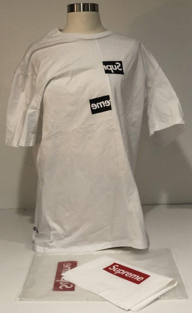 Supreme Comme des Garcons Shirt White XL (1 of 5)